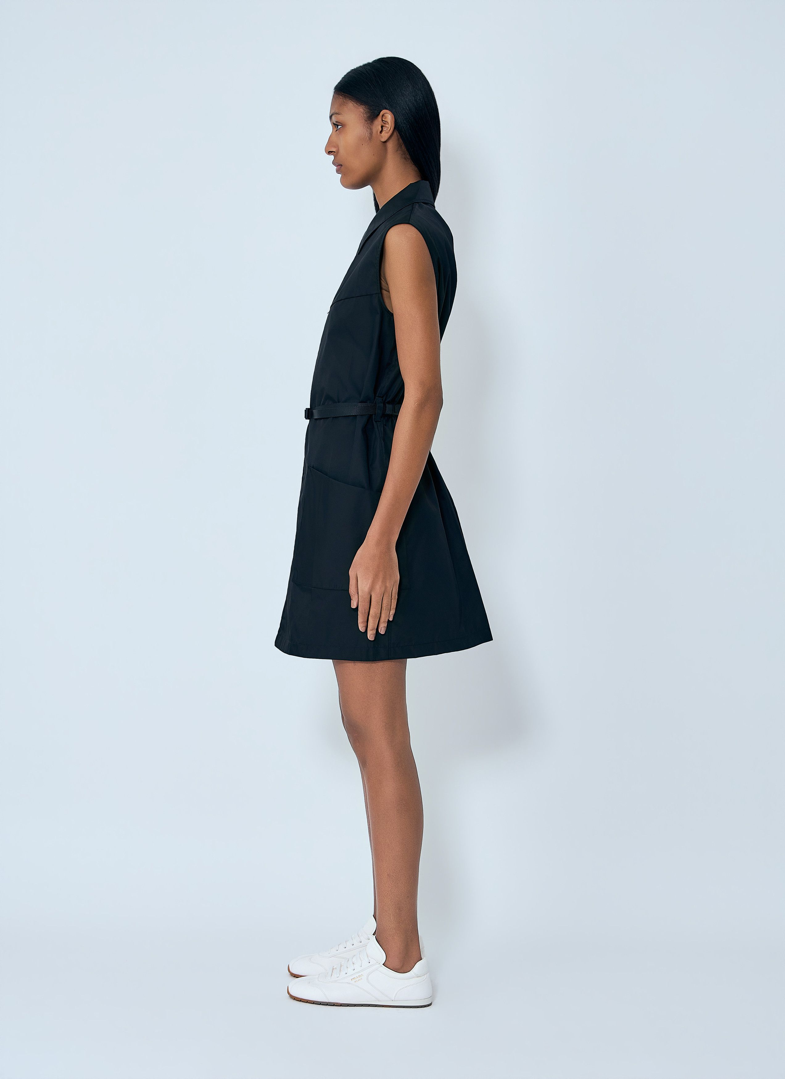 Prada Re-Nylon Belted Mini Dress Size M / US 6-8 / IT 42-44 - 3 Thumbnail