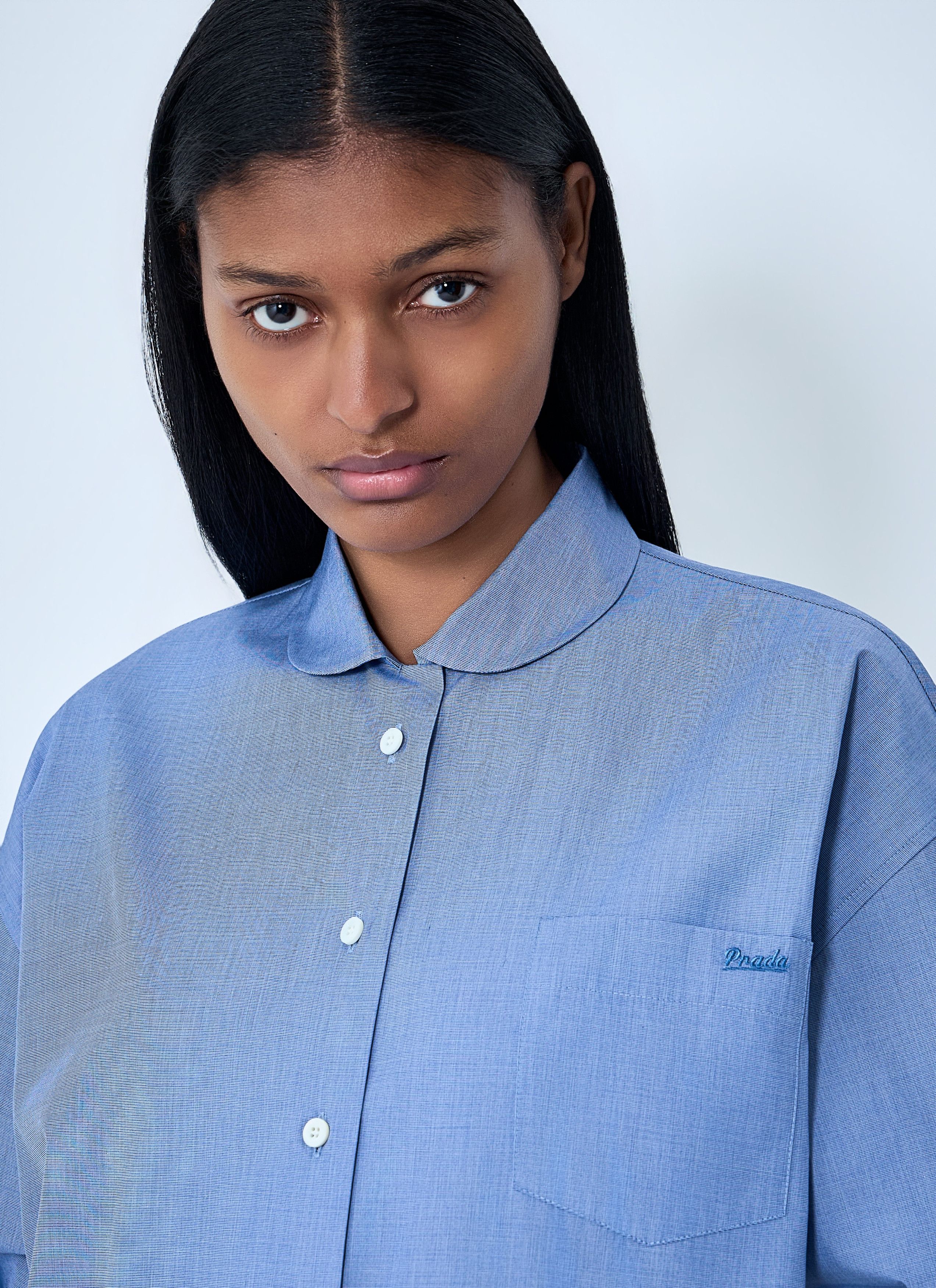 Prada Fil-à-fil Shirt Size M / US 6-8 / IT 42-44 - 5 Thumbnail