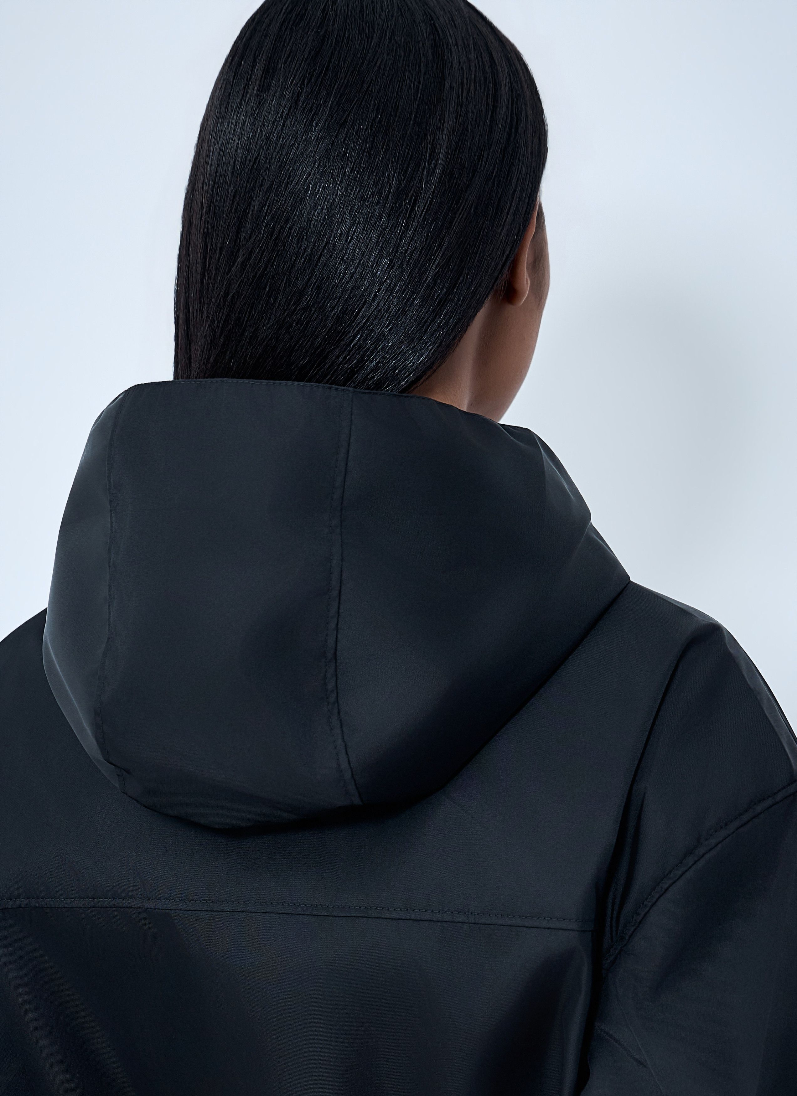 Prada Re-Nylon Hooded Belted Anorak Jacket Size M / US 6-8 / IT 42-44 - 6 Thumbnail