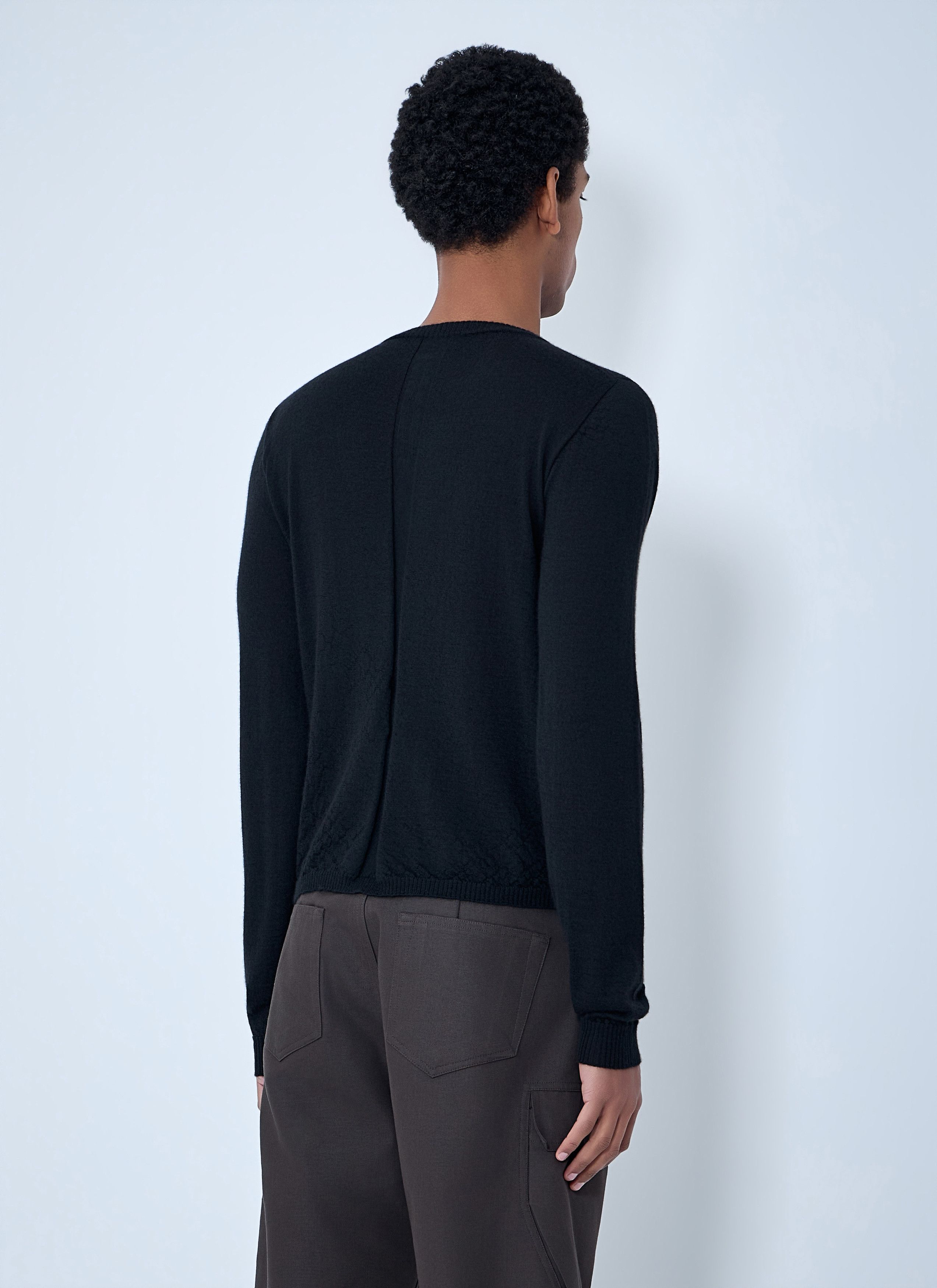 Fine Knit Wool Sweater