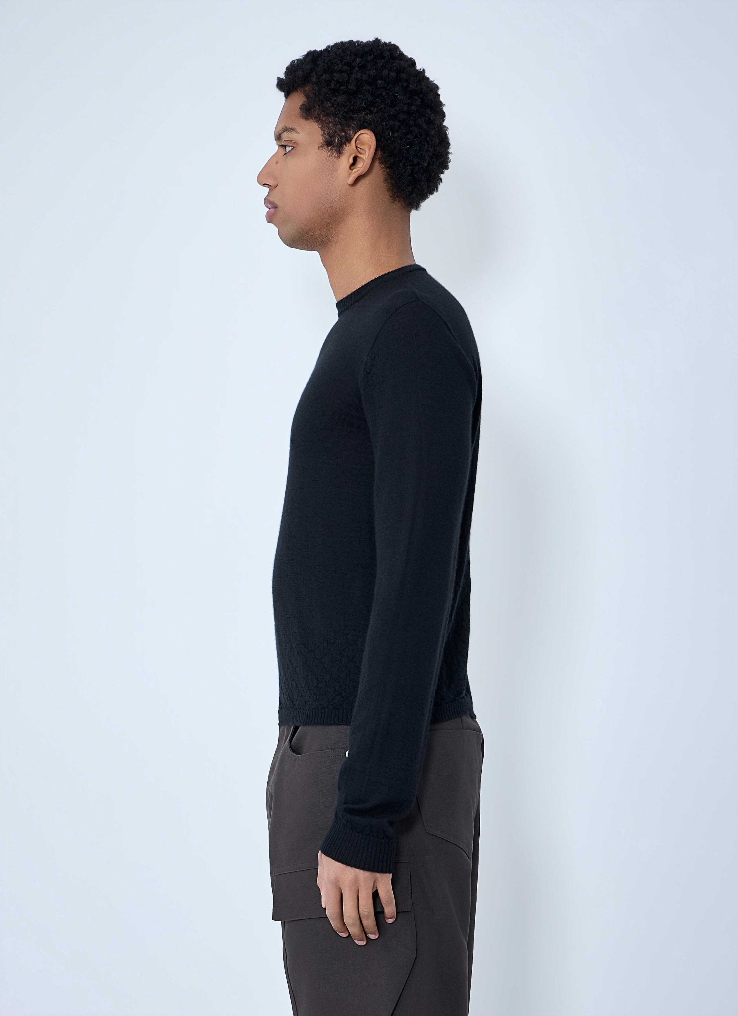 Fine Knit Wool Sweater
