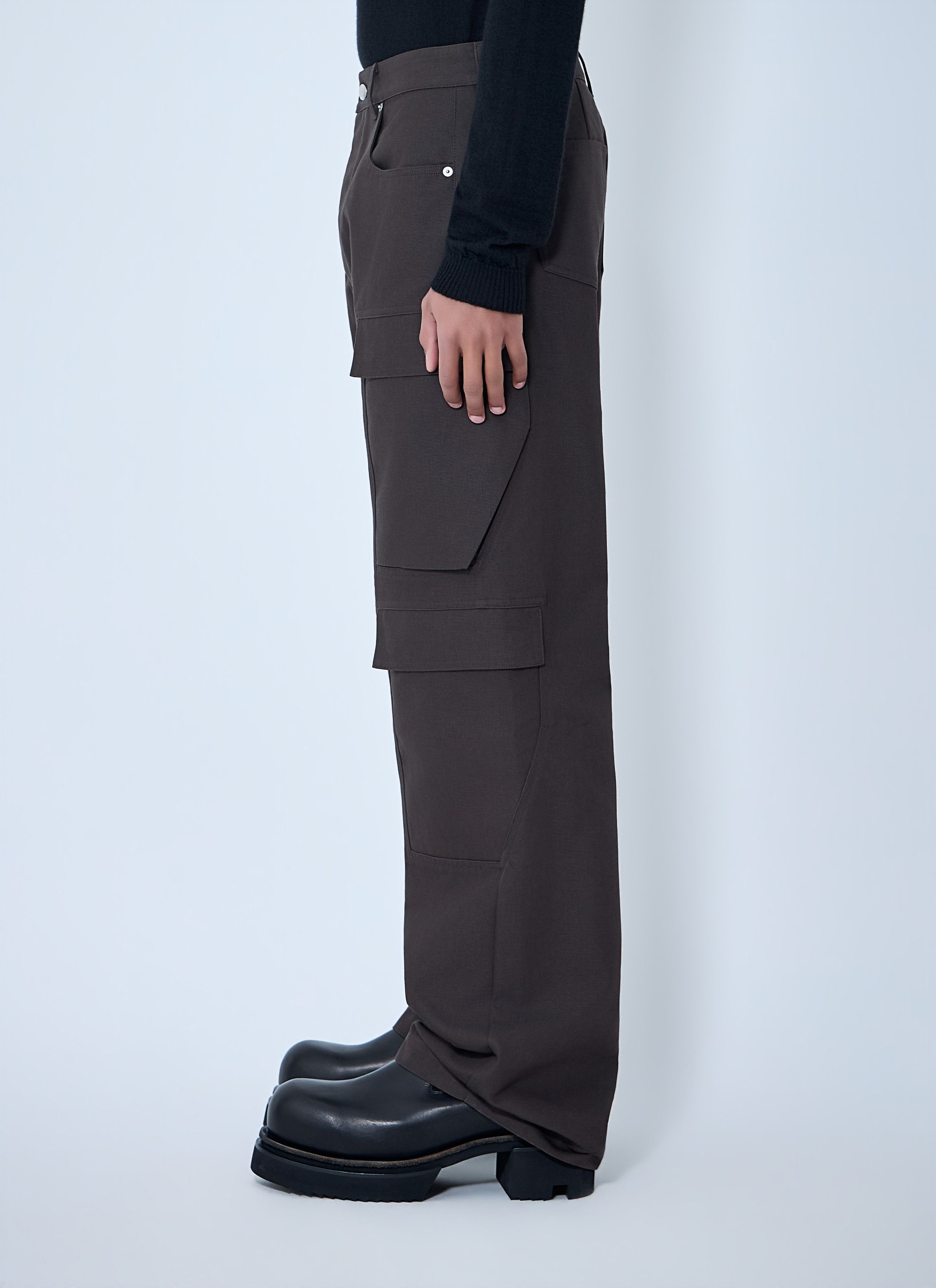 Rick Owens Geth Cargo Pants Size US 30 / EU 46 - 3 Thumbnail