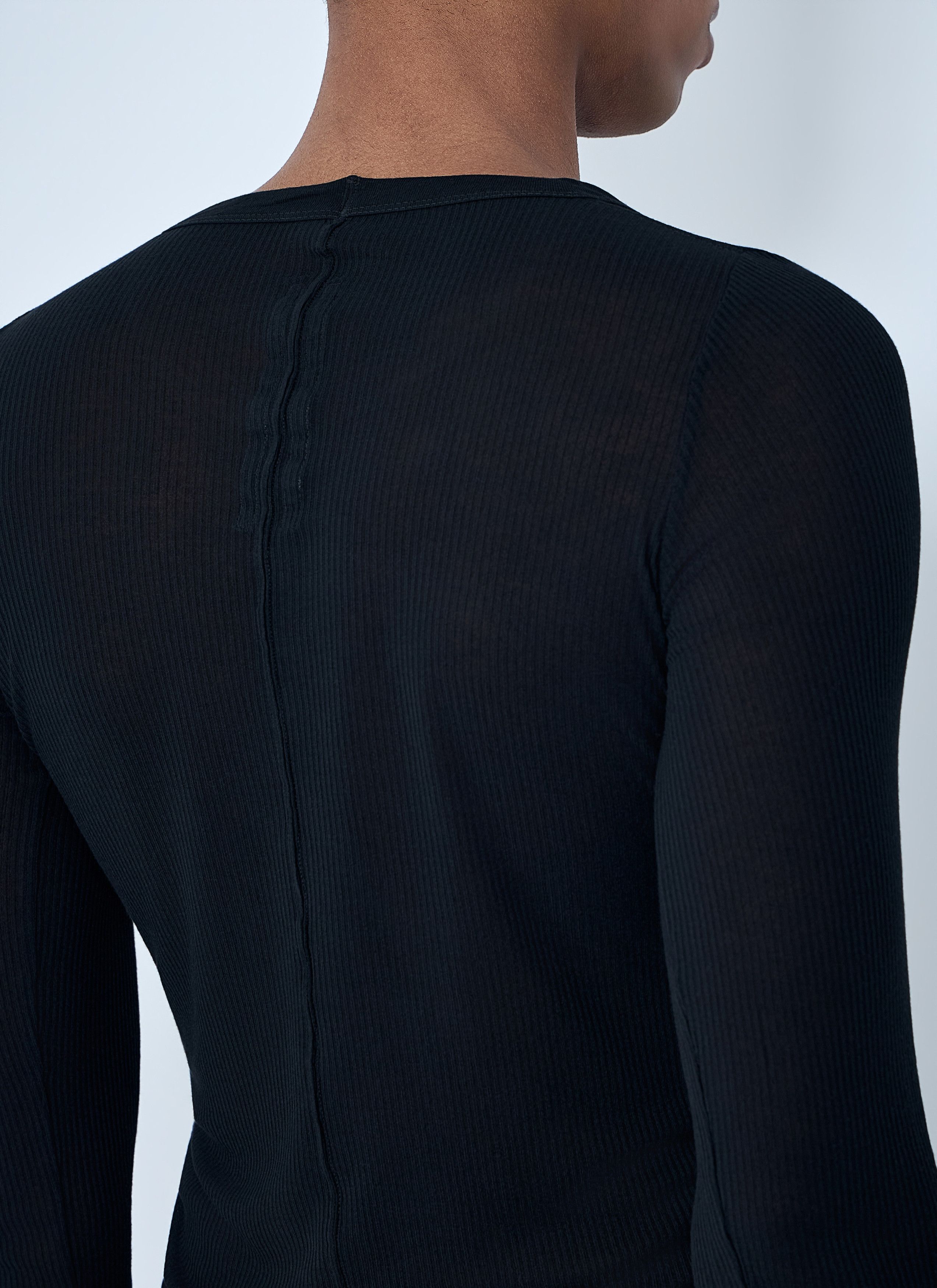 Rick Owens Ribbed Long Sleeve Top Size US XXL / EU 58 / 5 - 6 Thumbnail