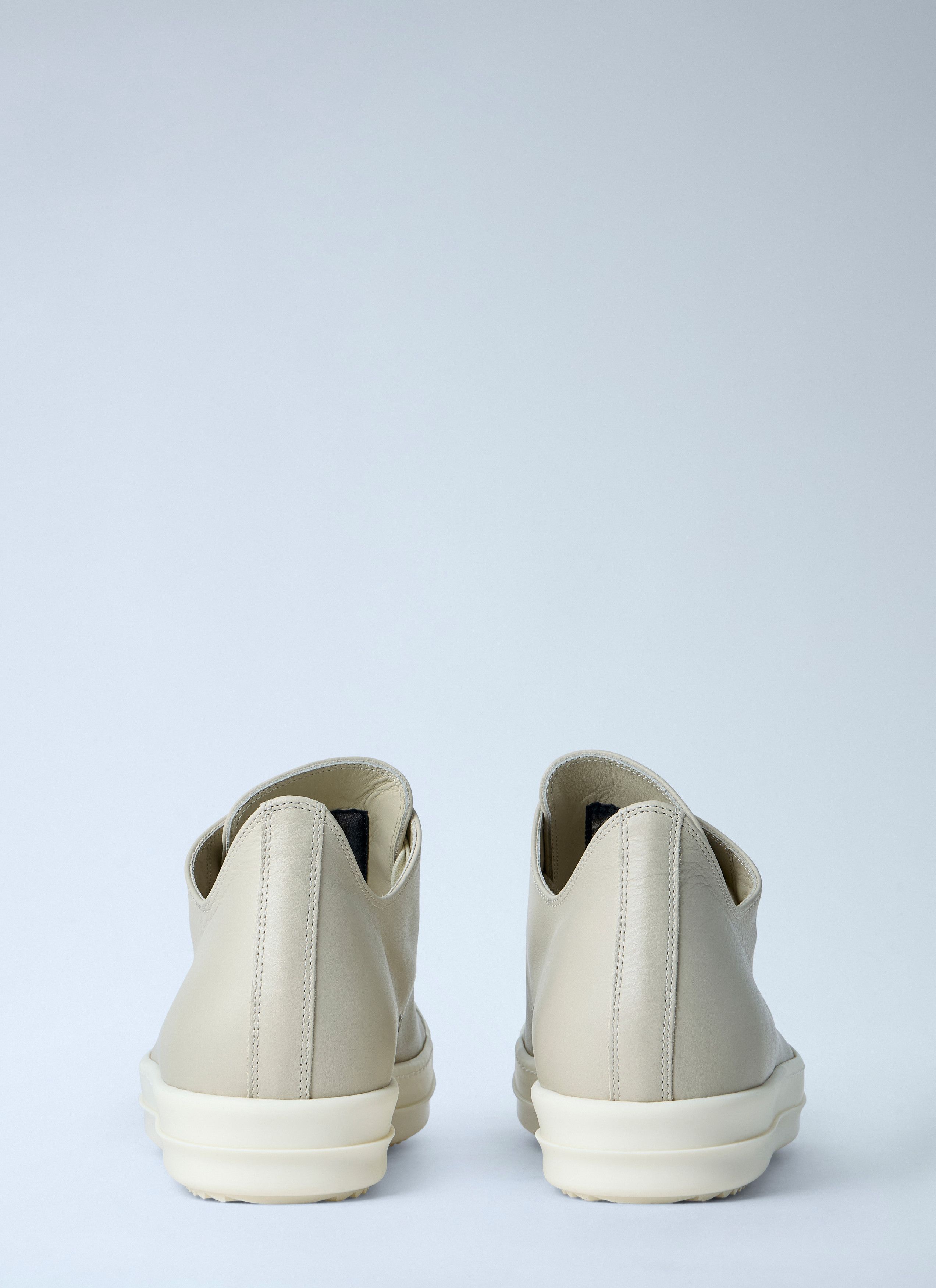 Rick Owens Lace-Up Leather Sneakers Size US 11 / EU 44 - 5 Thumbnail