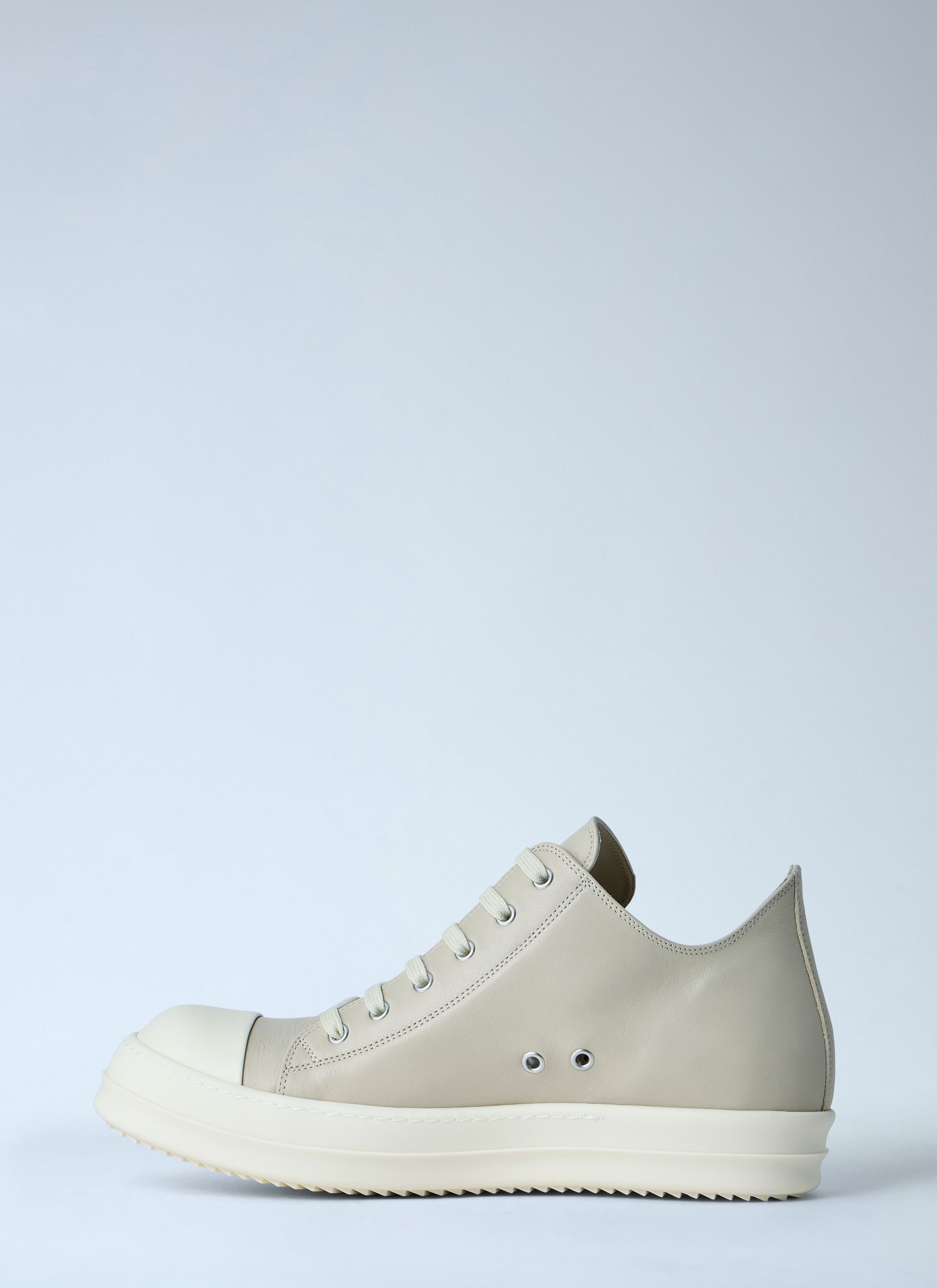 Rick Owens Lace-Up Leather Sneakers Size US 11 / EU 44 - 4 Thumbnail