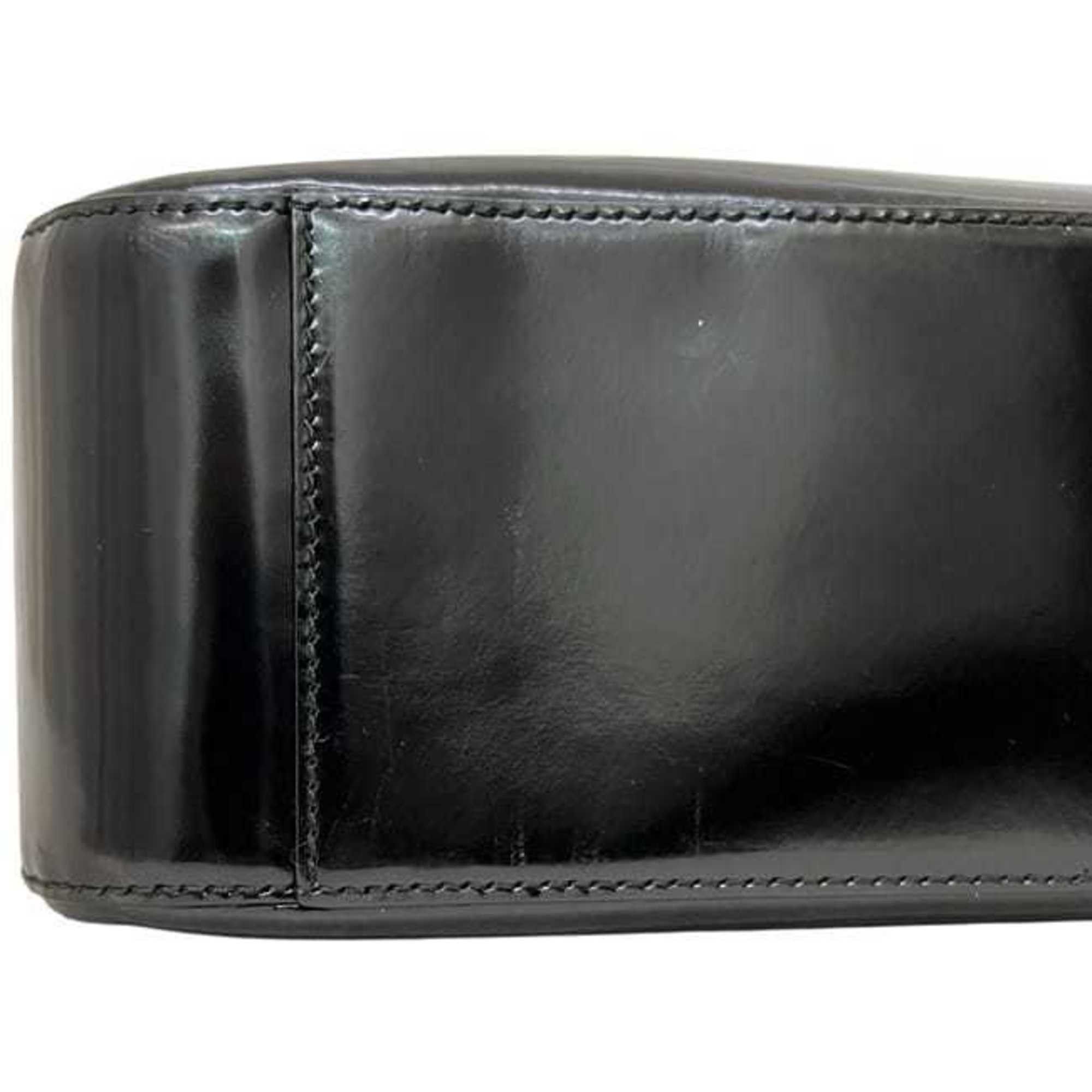 Celine Celine Shoulder Bag ec-25101 Black Leather F 97/2 CELINE Punching for Men and Women with Mark Size ONE SIZE - 7 Thumbnail