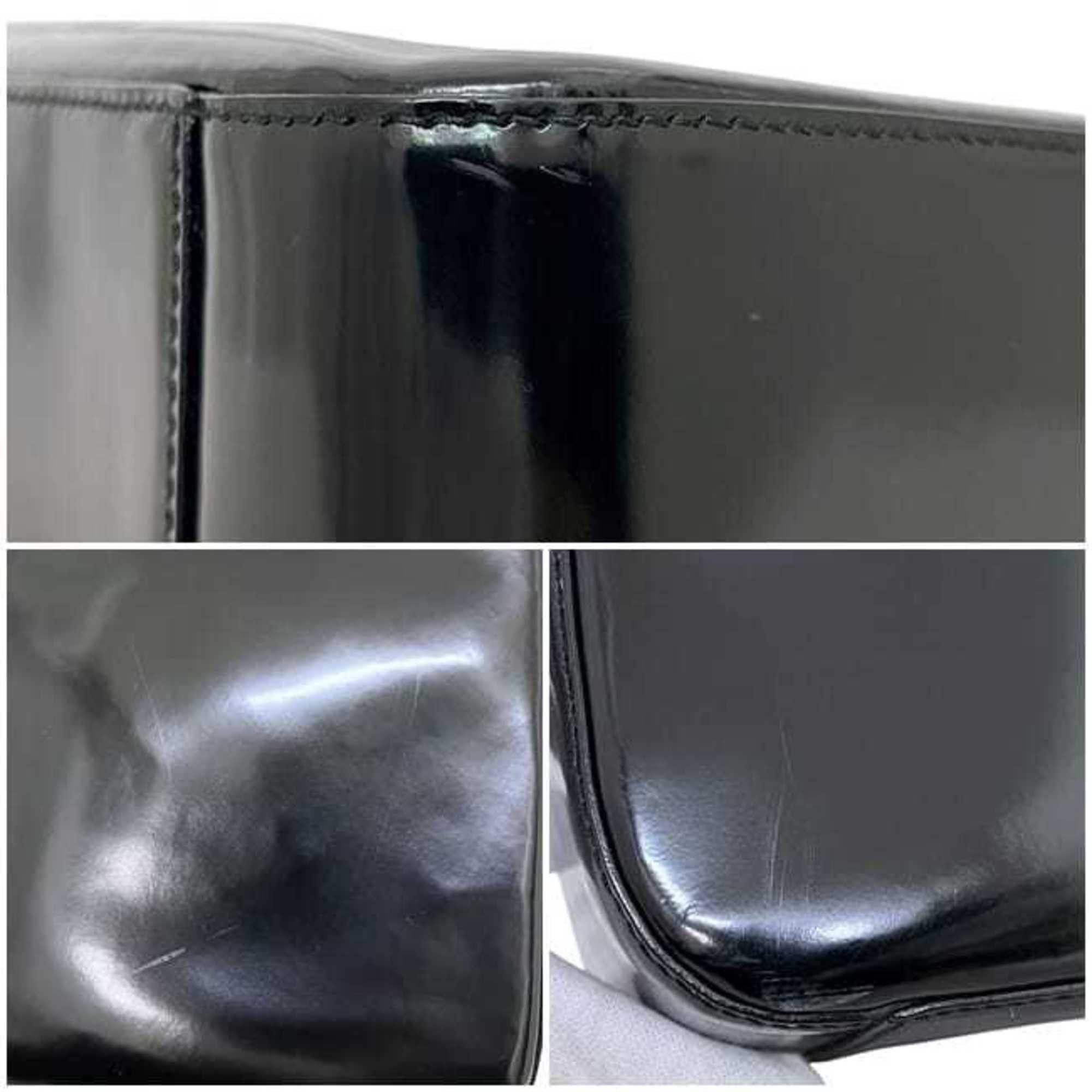 Celine Celine Shoulder Bag ec-25101 Black Leather F 97/2 CELINE Punching for Men and Women with Mark Size ONE SIZE - 6 Thumbnail