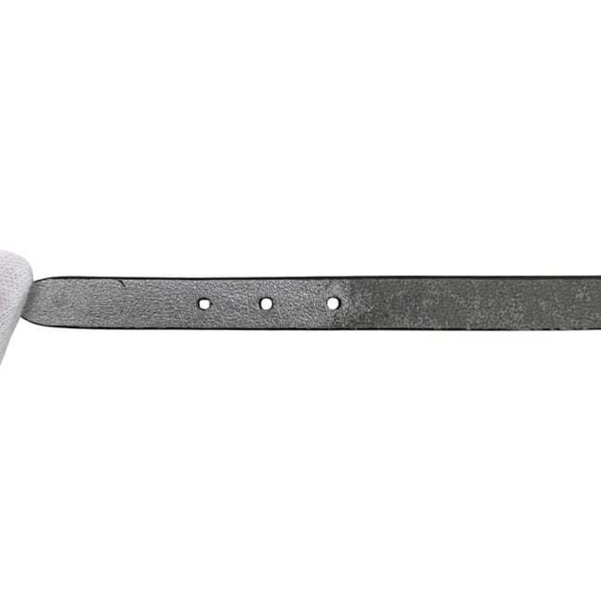 Miu Miu Miu Miu Miu Bracelet ec-25053 Silver Leather Rhinestone Single Stone Women's Size ONE SIZE - 7 Thumbnail