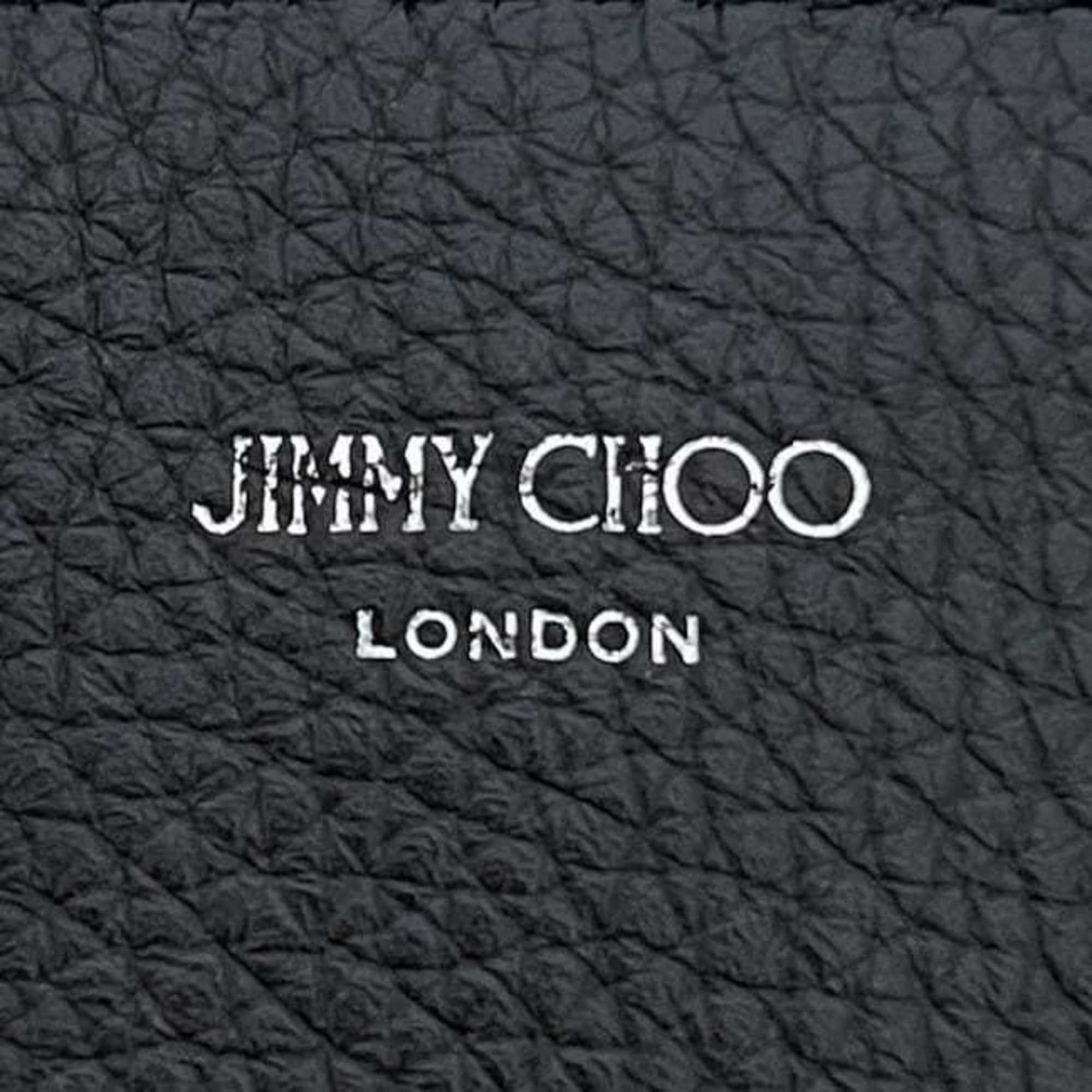 Jimmy Choo Jimmy Choo Coin Case ec-25108 Black UUF 202 Leather Studded Purse with Star Design, Mini Pouch, Card Pockets, Holder, Compact Wallet for Men and Women Size ONE SIZE - 8 Thumbnail