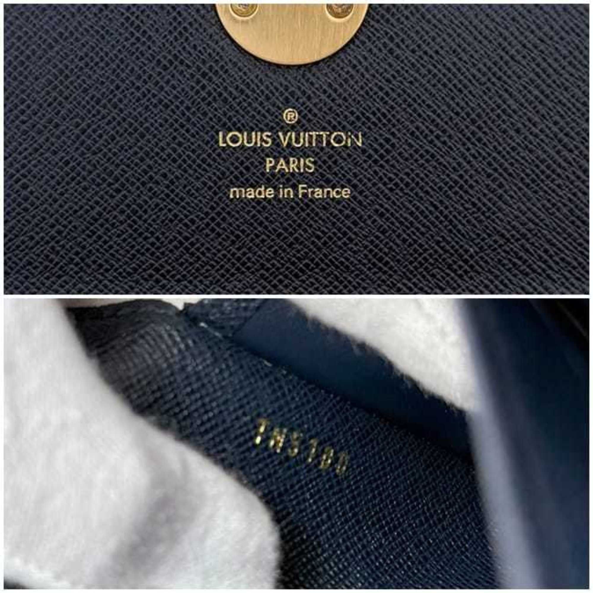 Louis Vuitton Louis Vuitton Bifold Long Wallet Portefeuille Sarah f-25141 Navy Gray Monogram Idylle M63007 Canvas Leather TN5100 LOUIS VUITTON Flap Size ONE SIZE - 7 Thumbnail