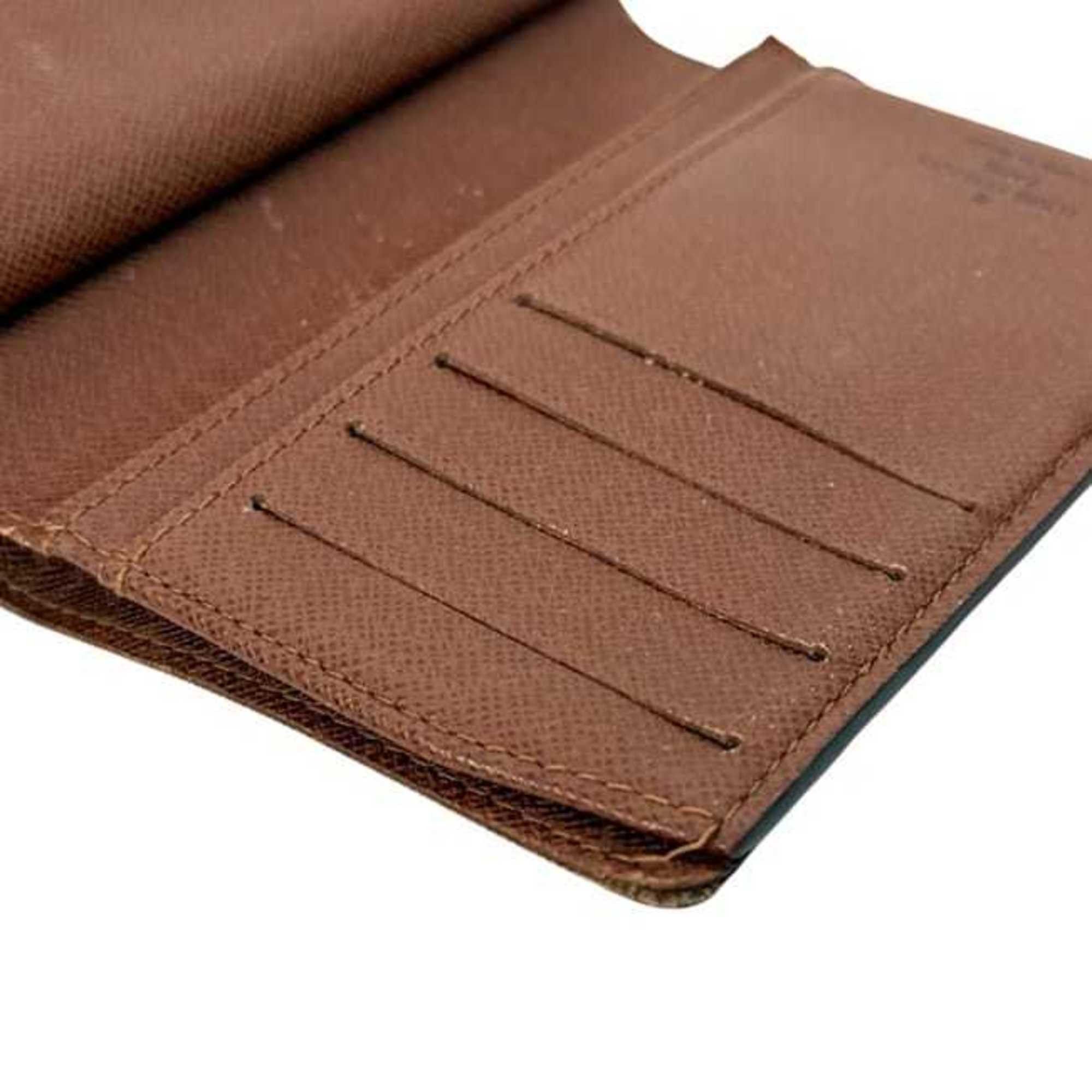 Louis Vuitton Louis Vuitton Porte Monnaie Bifold Wallet, ec-25029, Brown, Monogram Canvas, M61674, Clasp Closure, CA1015, Compact Size ONE SIZE - 7 Thumbnail
