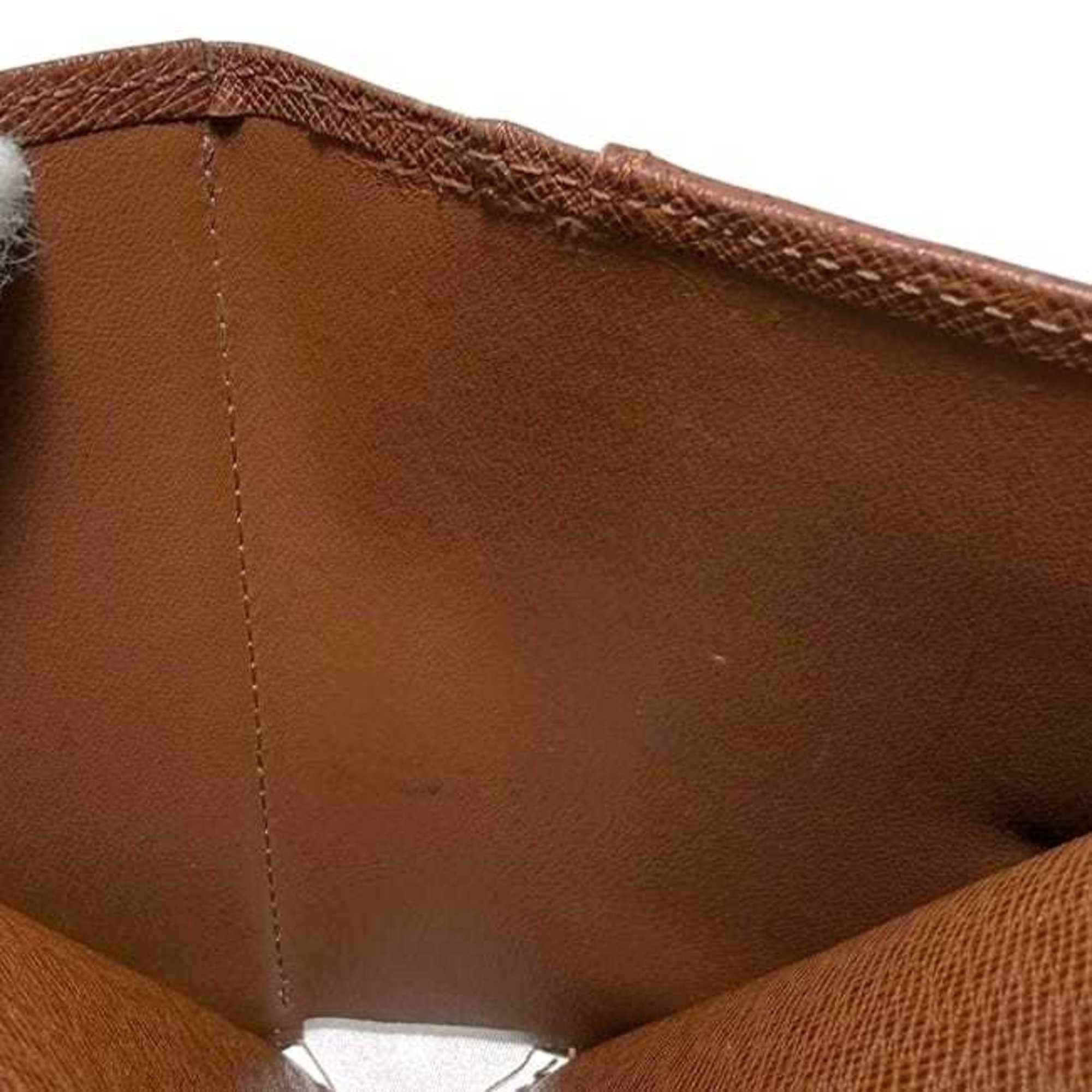 Louis Vuitton Louis Vuitton Porte Monnaie Bifold Wallet, ec-25029, Brown, Monogram Canvas, M61674, Clasp Closure, CA1015, Compact Size ONE SIZE - 6 Thumbnail