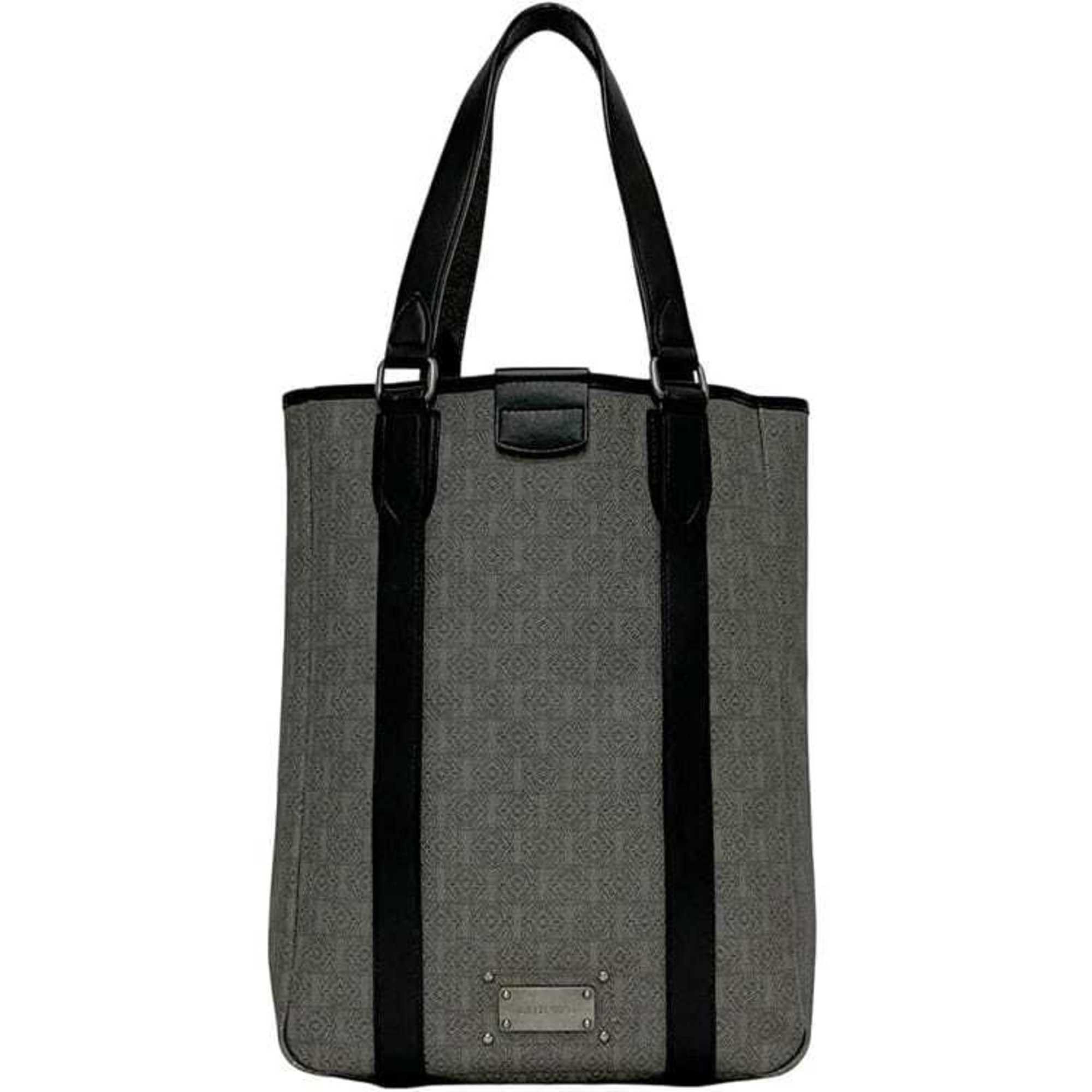 Loewe Loewe Tote Bag ec-25097 Gray Anagram PVC Leather 290806 LOEWE Charcoal Coated for Men and Women Size ONE SIZE - 2 Thumbnail