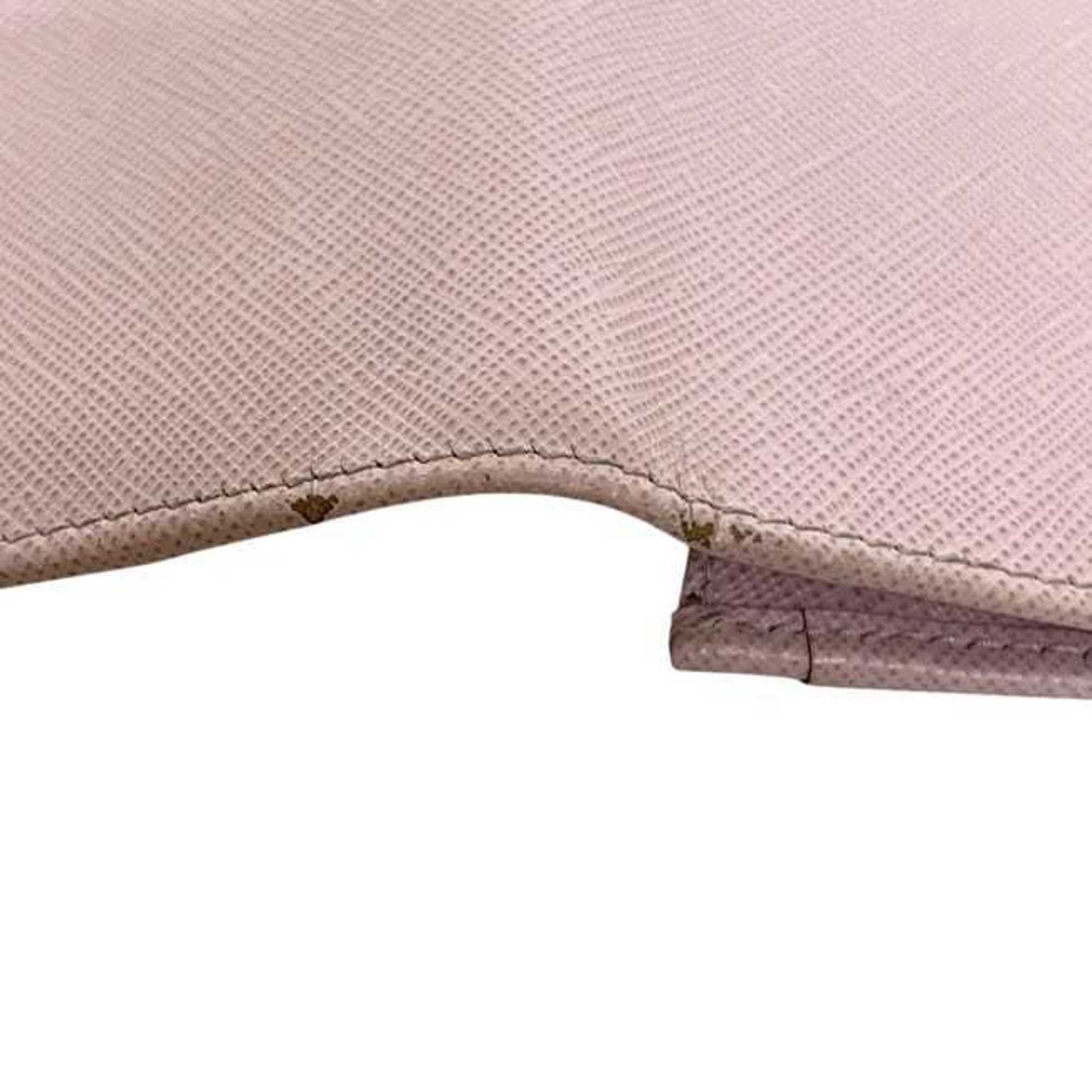 Prada Prada Women's Saffiano Leather Bifold Wallet f-25138 Pink 1MV025 30cm Size ONE SIZE - 10 Thumbnail