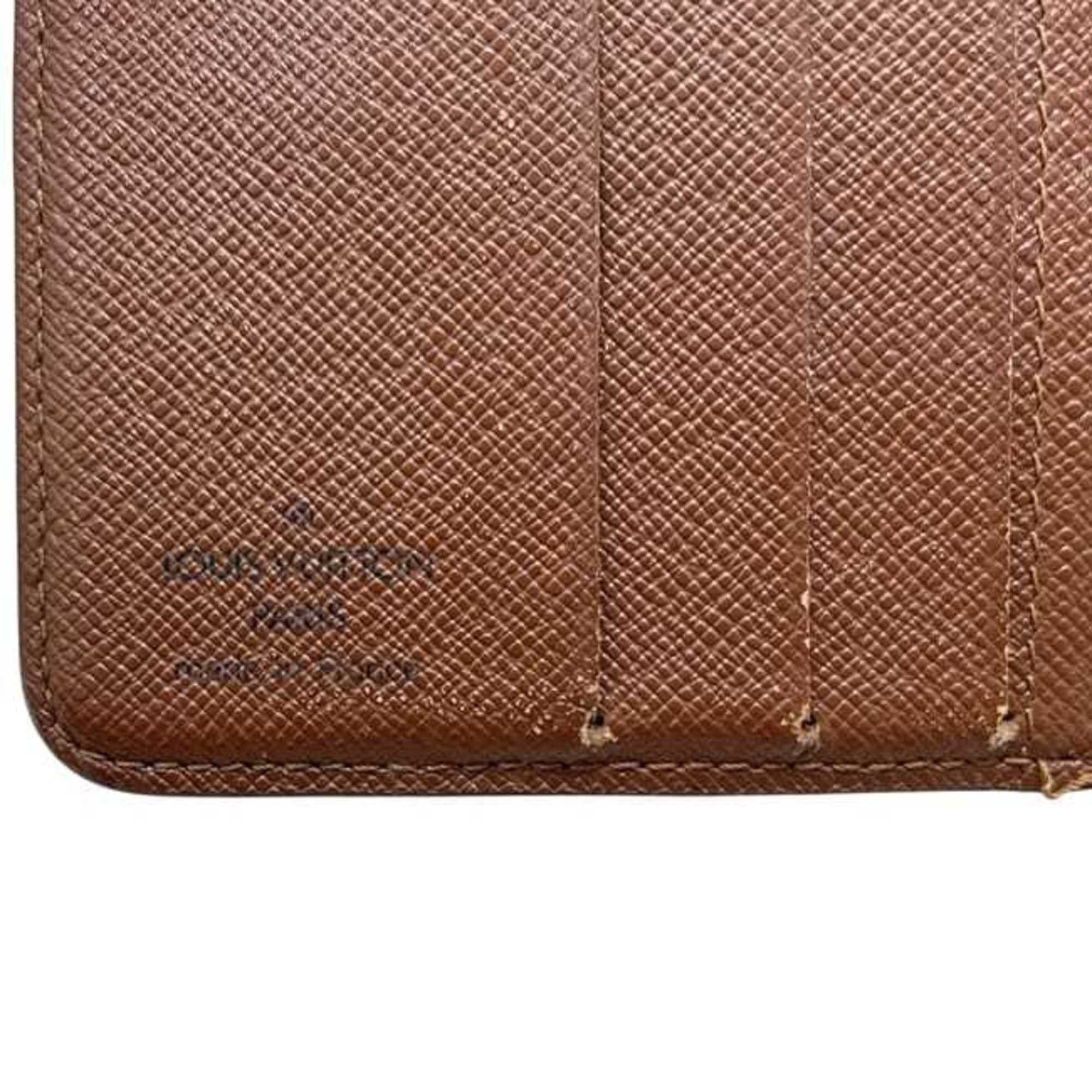 Louis Vuitton Louis Vuitton Compact Zip Bifold Wallet ec-25028 Brown Monogram M61667 Canvas CT0035 LOUIS VUITTON Women's and Men's Size ONE SIZE - 9 Thumbnail