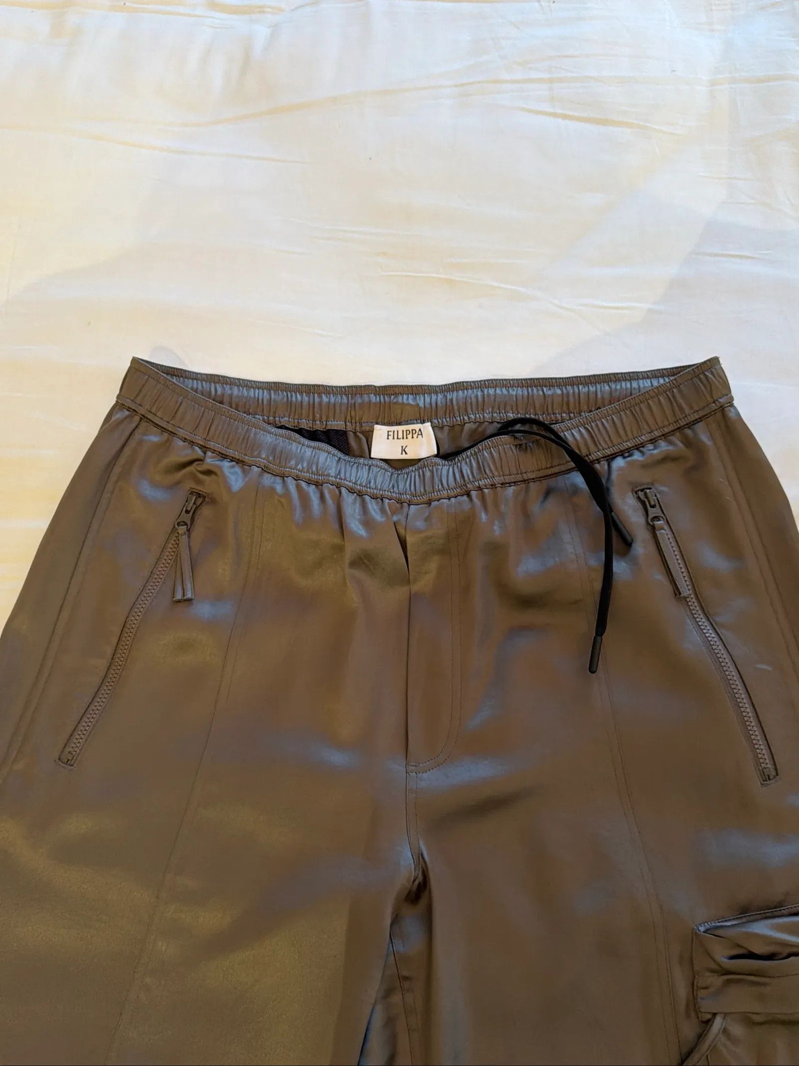 Filippa K Filippa K Shiny Cargo Trackpants Pants Size 28" / US 6 / IT 42 - 6 Thumbnail