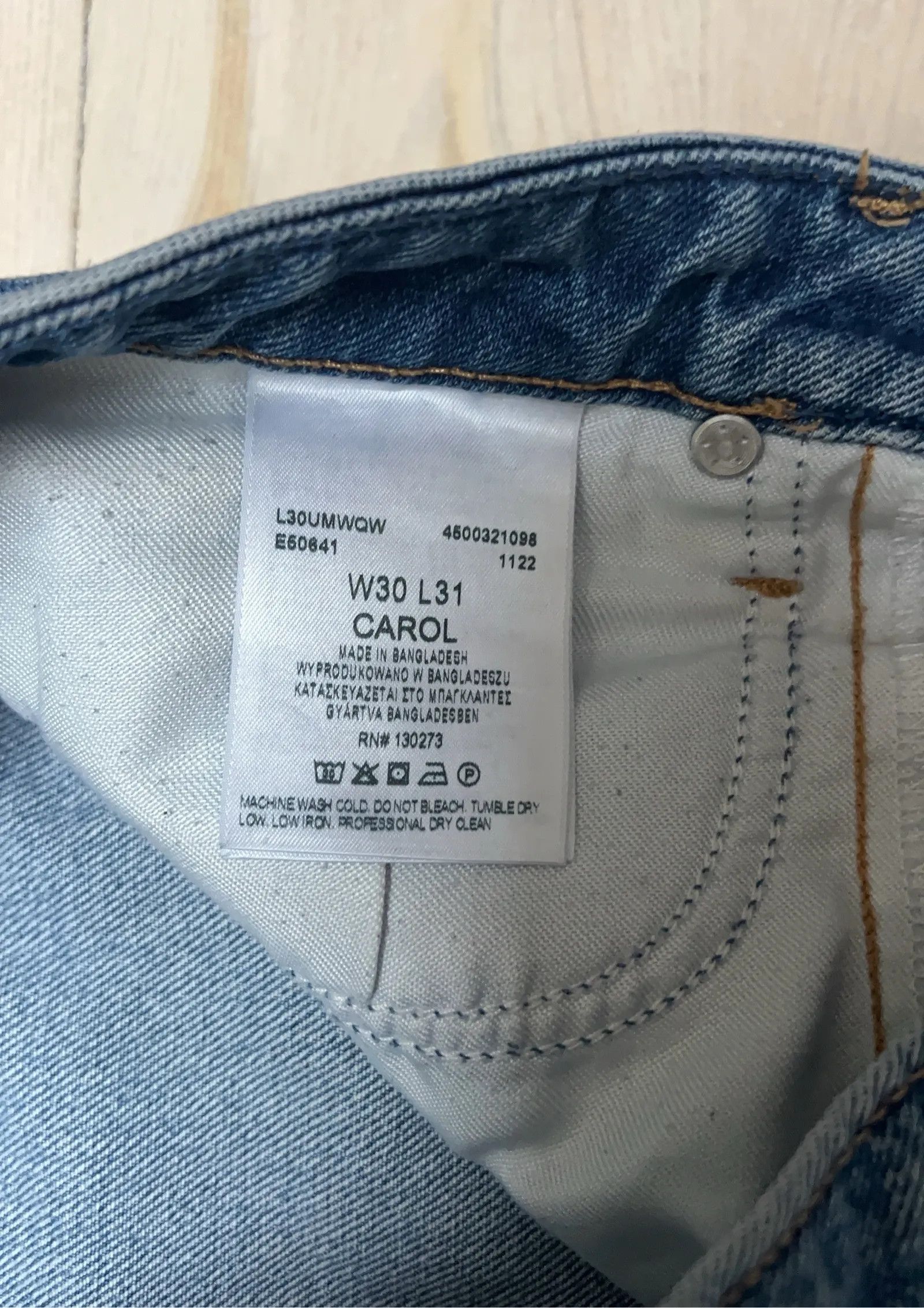 Lee Lee Carol Jeans Size 30" / US 8 / IT 44 - 2 Thumbnail