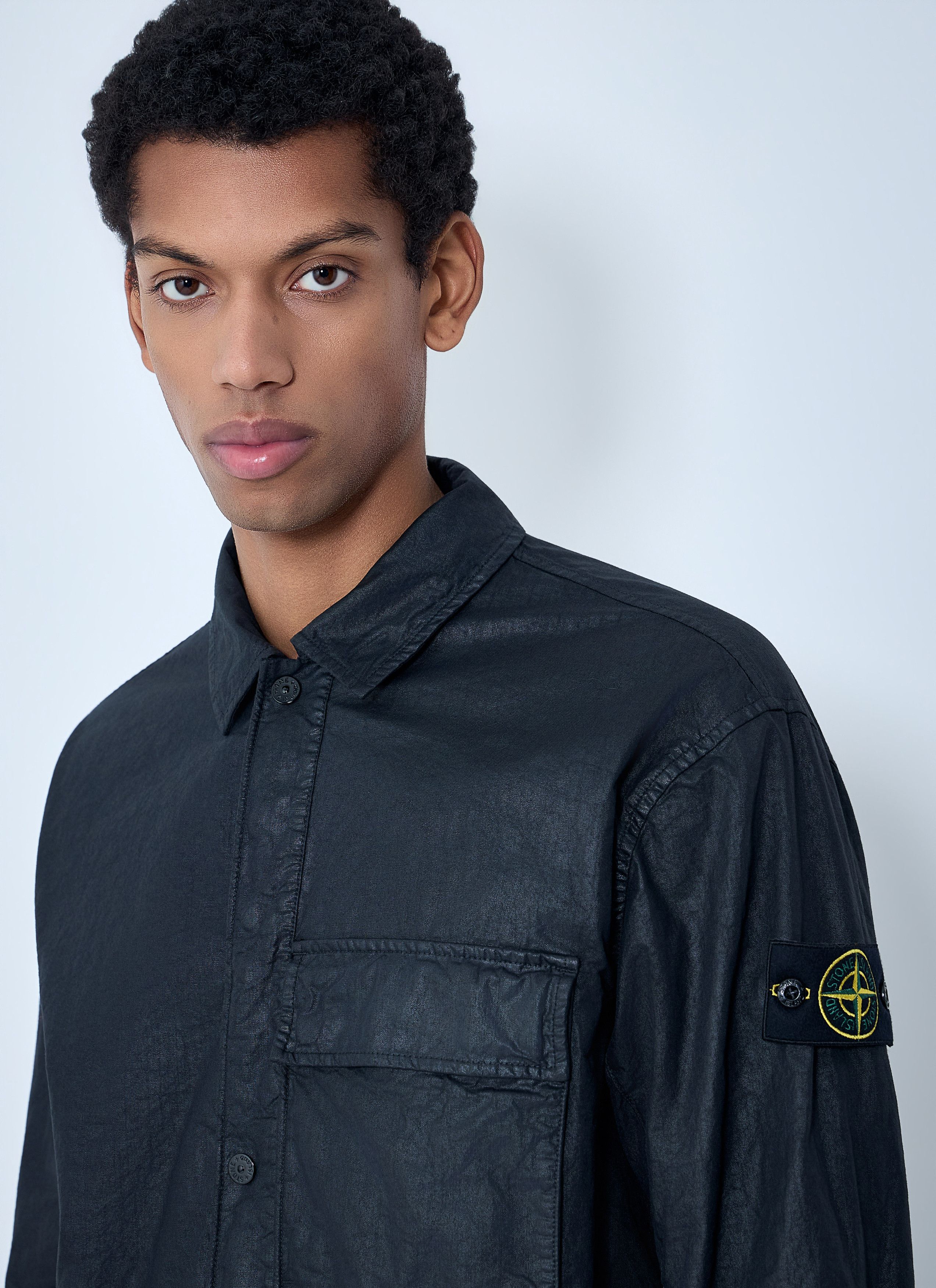 Stone Island Technical Nylon Overshirt Size US L / EU 52-54 / 3 - 5 Thumbnail