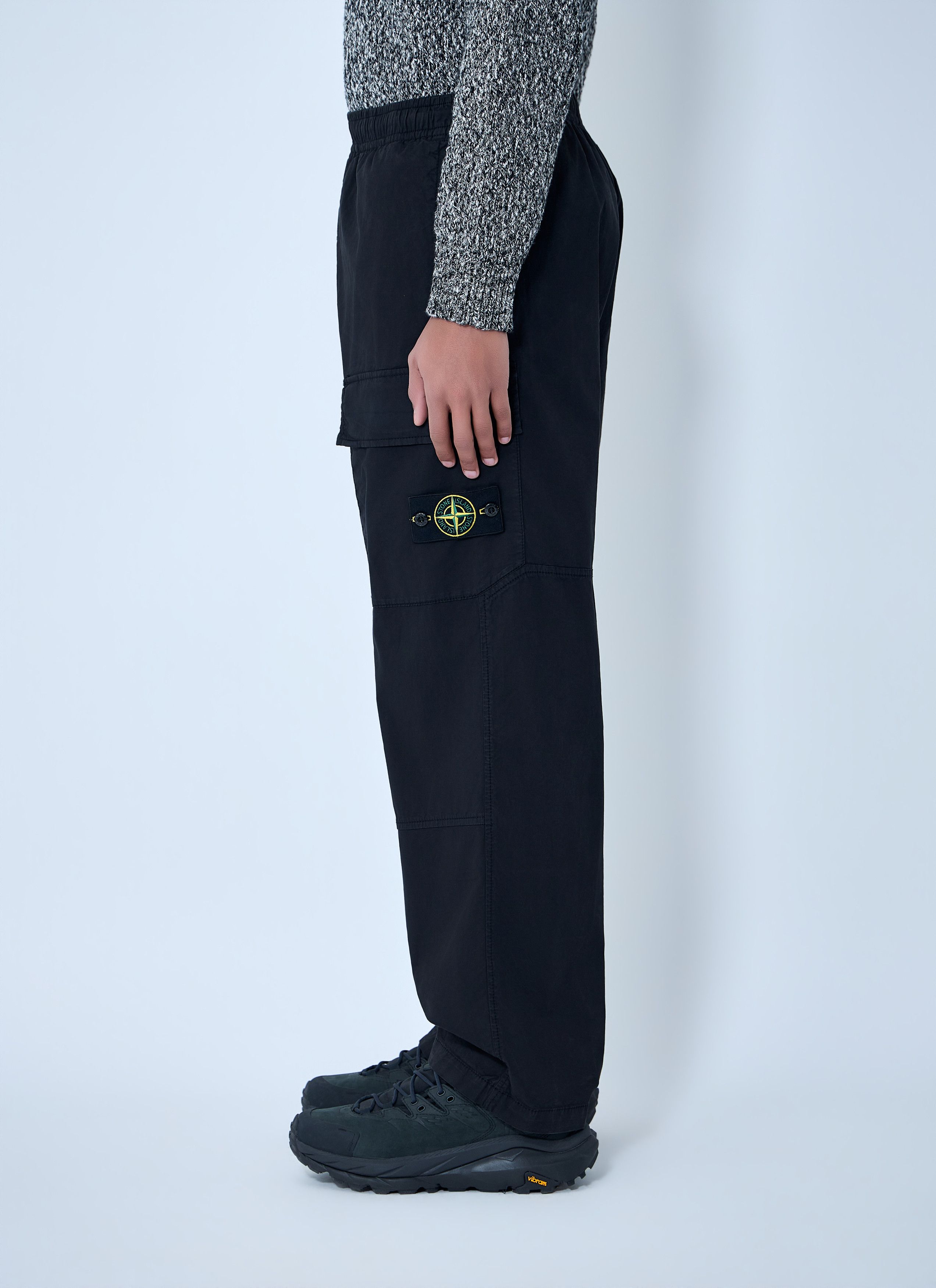 Stone Island Logo Patch Pants Size US 34 / EU 50 - 3 Thumbnail