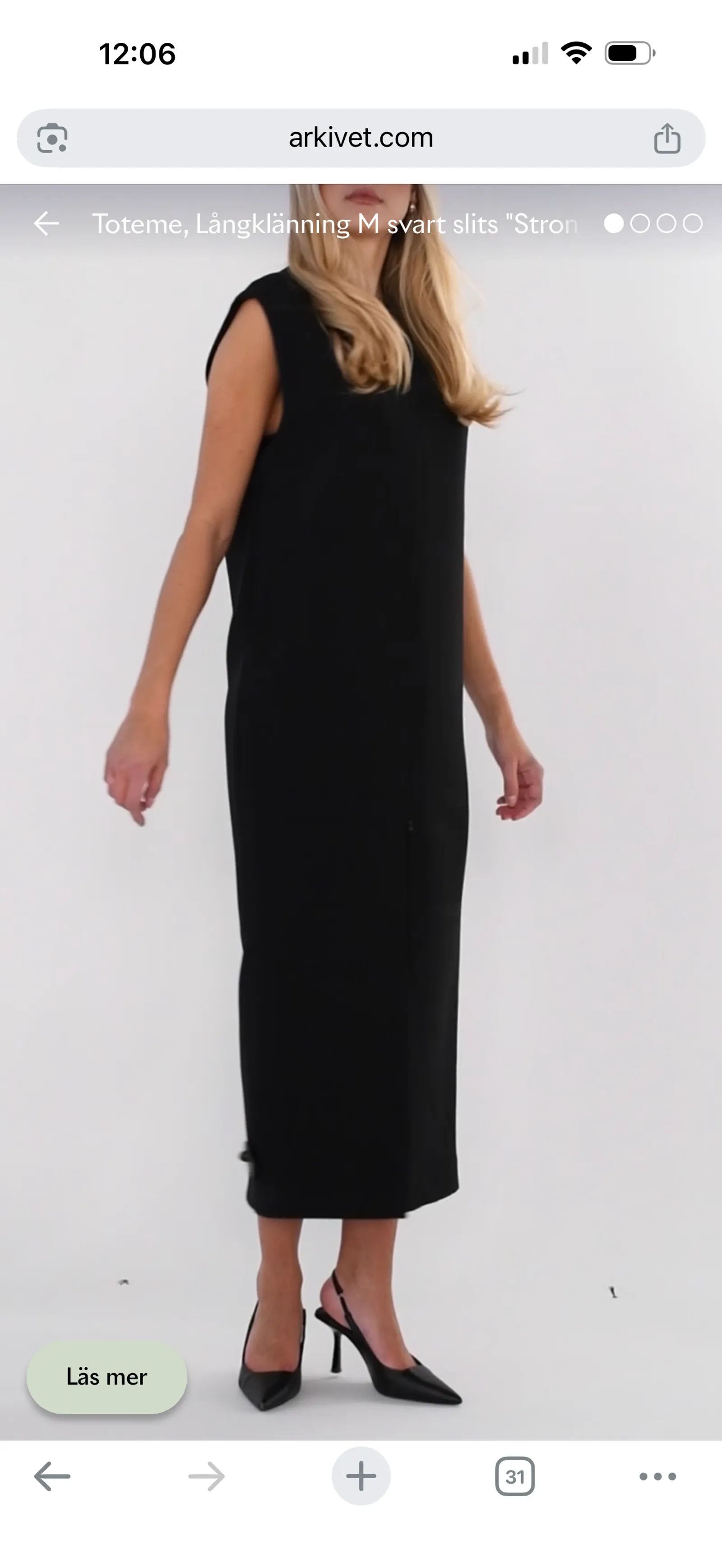 Toteme Toteme Strongoli Dress Size XS / US 0-2 / IT 36-38 - 3 Thumbnail