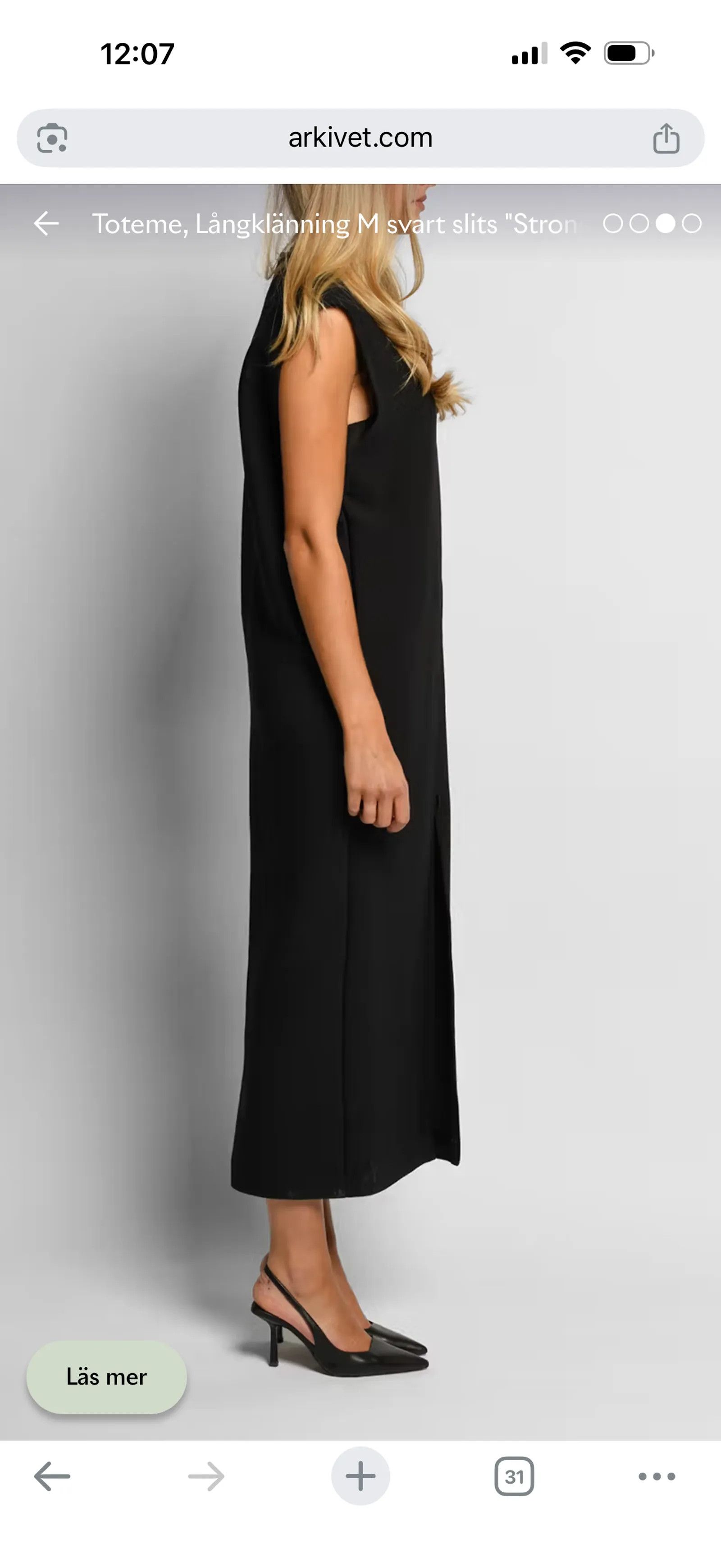 Toteme Toteme Strongoli Dress Size XS / US 0-2 / IT 36-38 - 2 Thumbnail