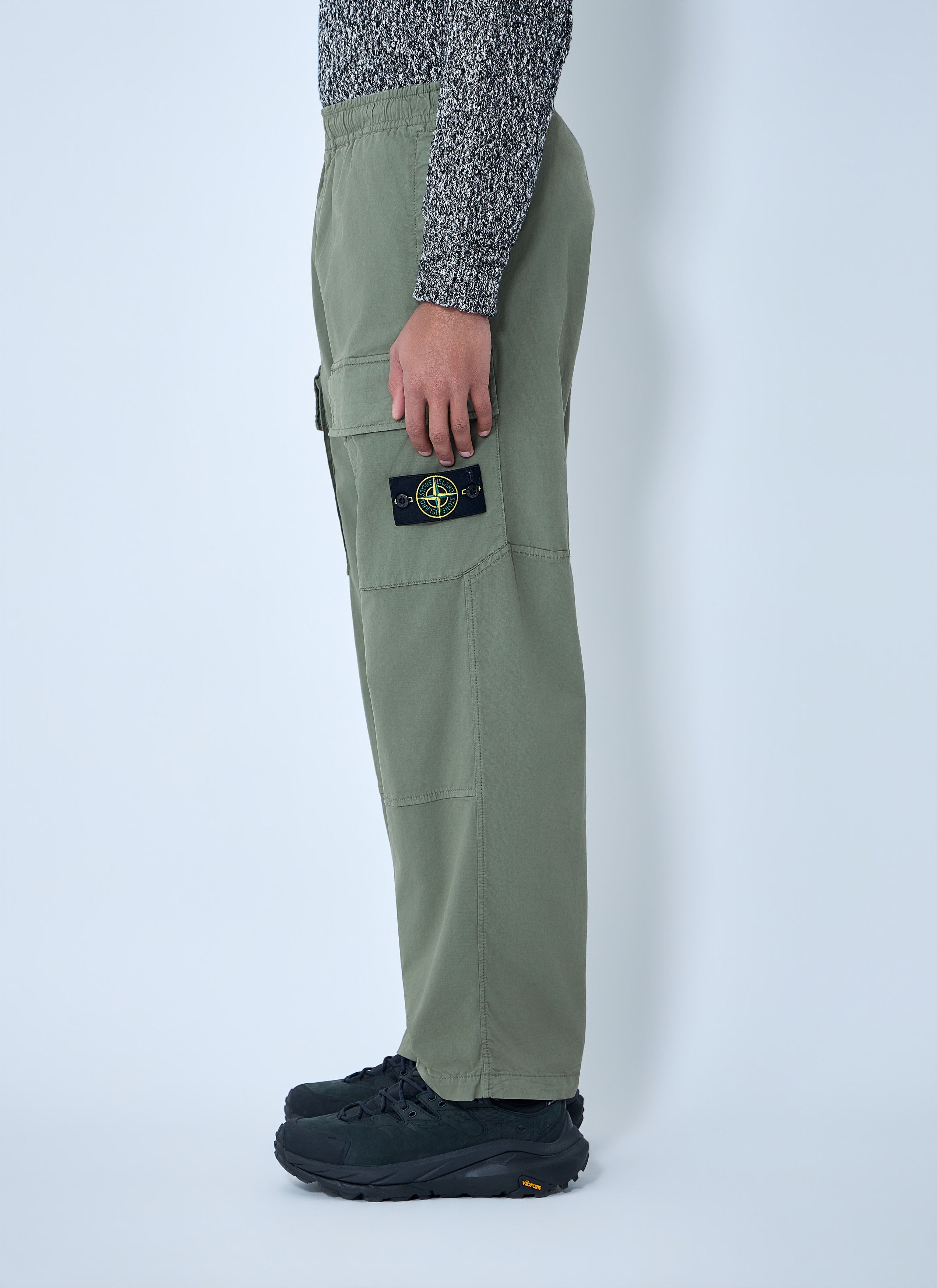 Stone Island Logo Patch Pants Size US 32 / EU 48 - 3 Thumbnail