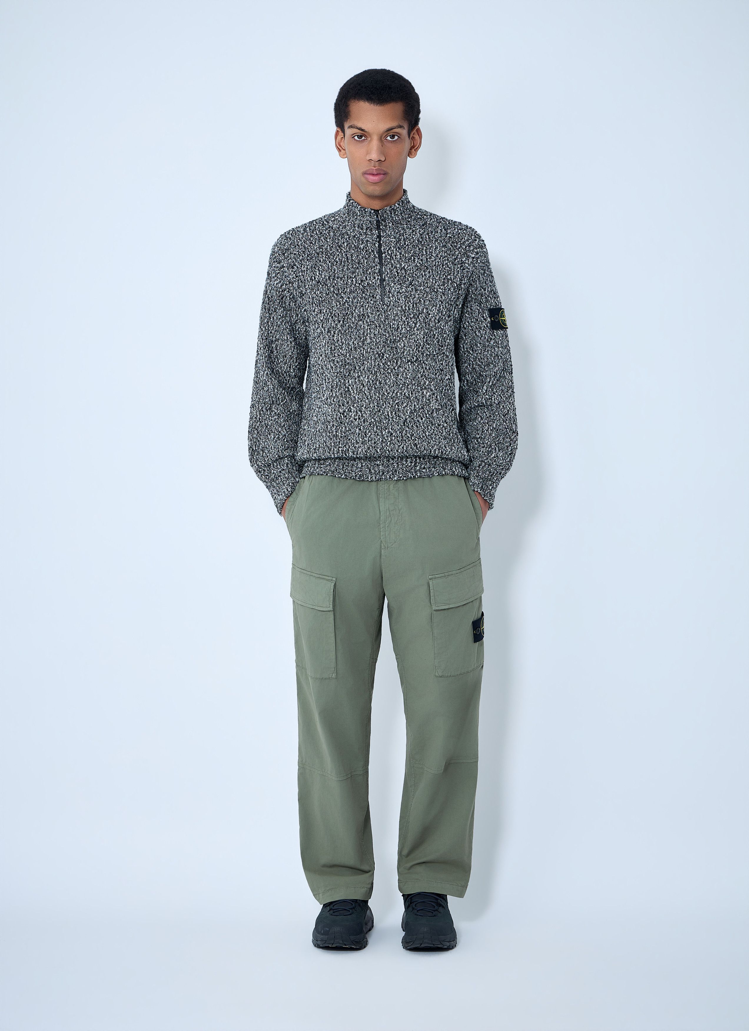 Stone Island Logo Patch Pants Size US 32 / EU 48 - 2 Thumbnail