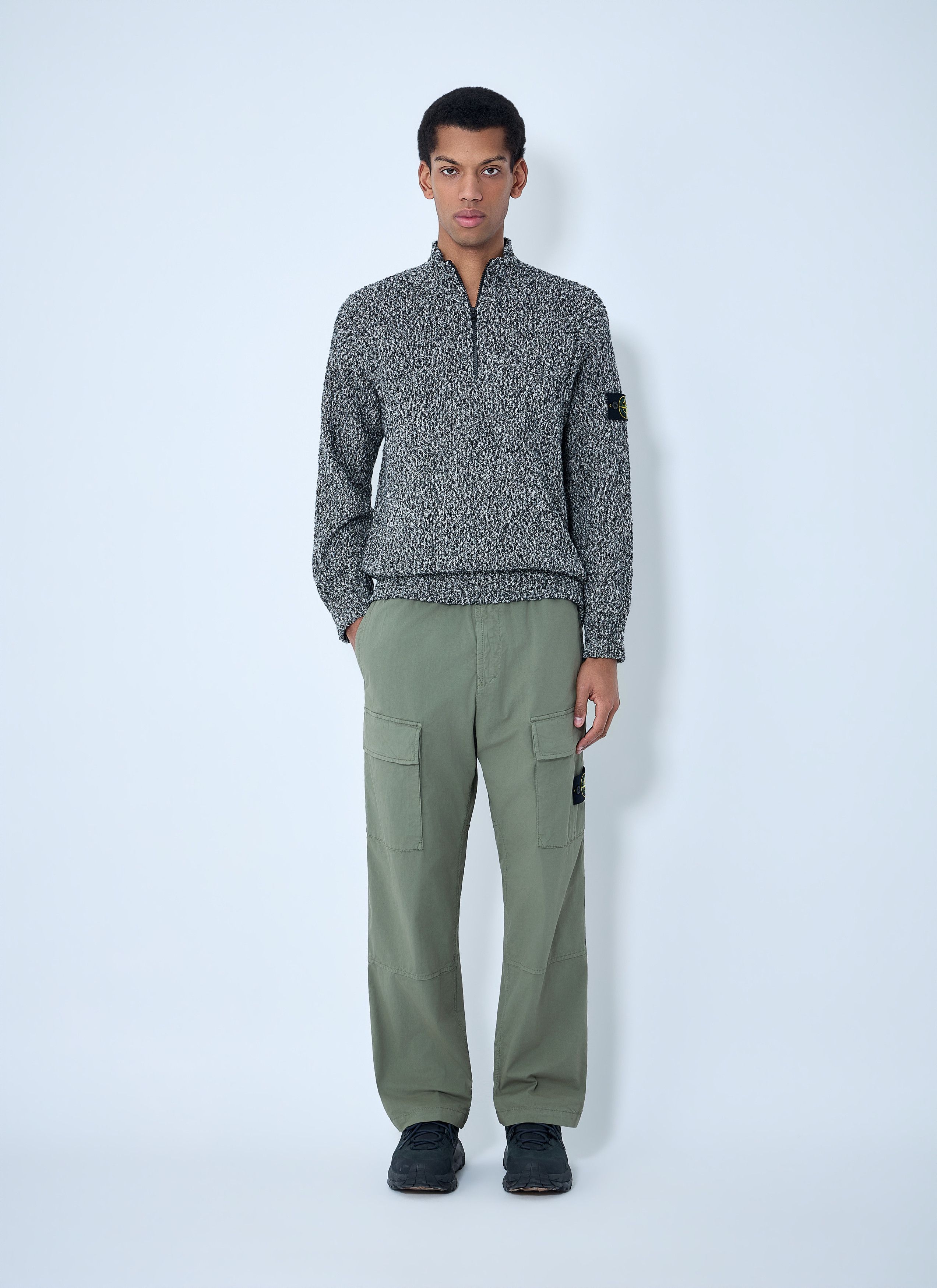 Stone Island Logo Patch Sweater Size US L / EU 52-54 / 3 - 2 Thumbnail