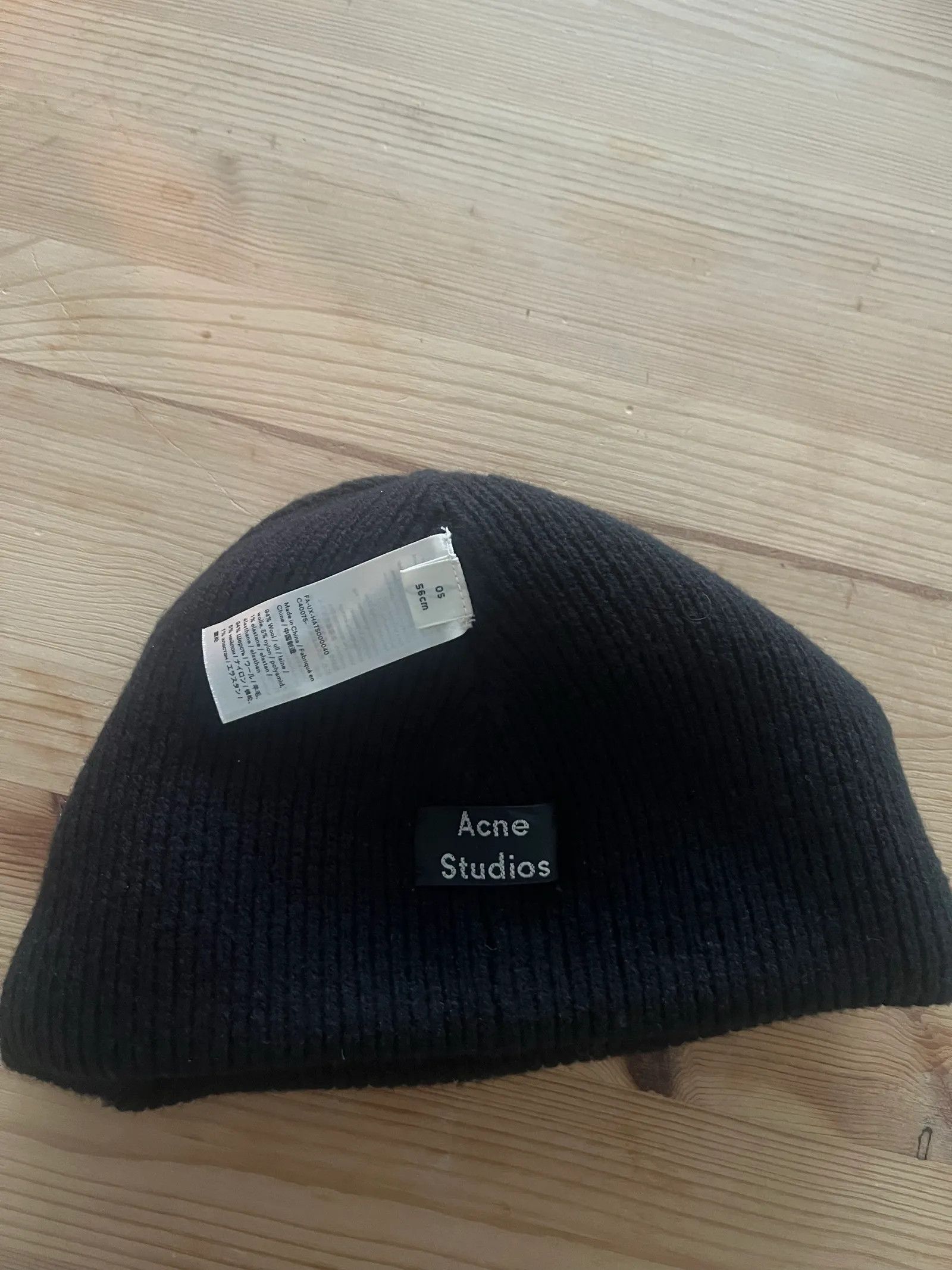 Acne Studios Acne Studios Face logo besnie yak Hat Size ONE SIZE - 3 Thumbnail