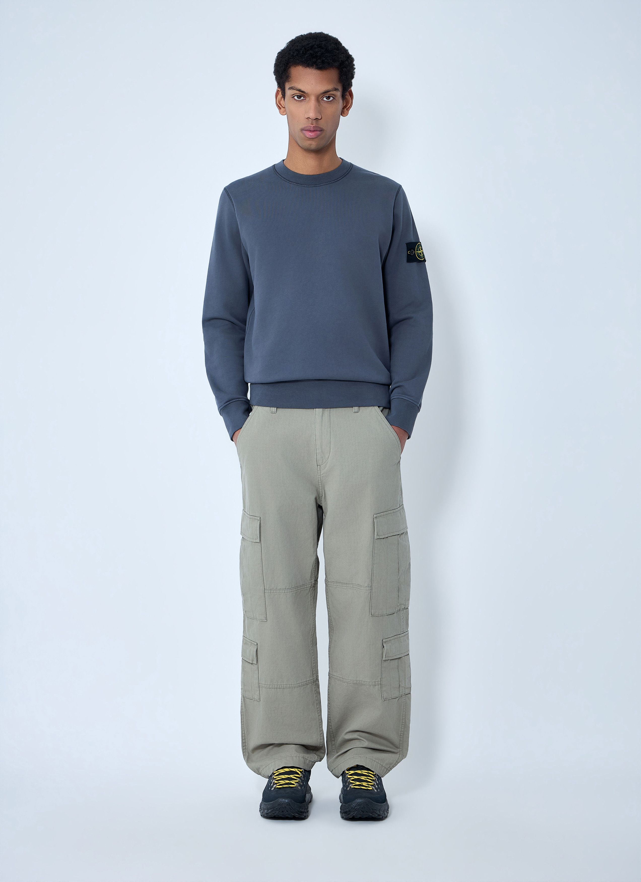 Stone Island Logo Patch Sweatshirt Size US L / EU 52-54 / 3 - 2 Thumbnail