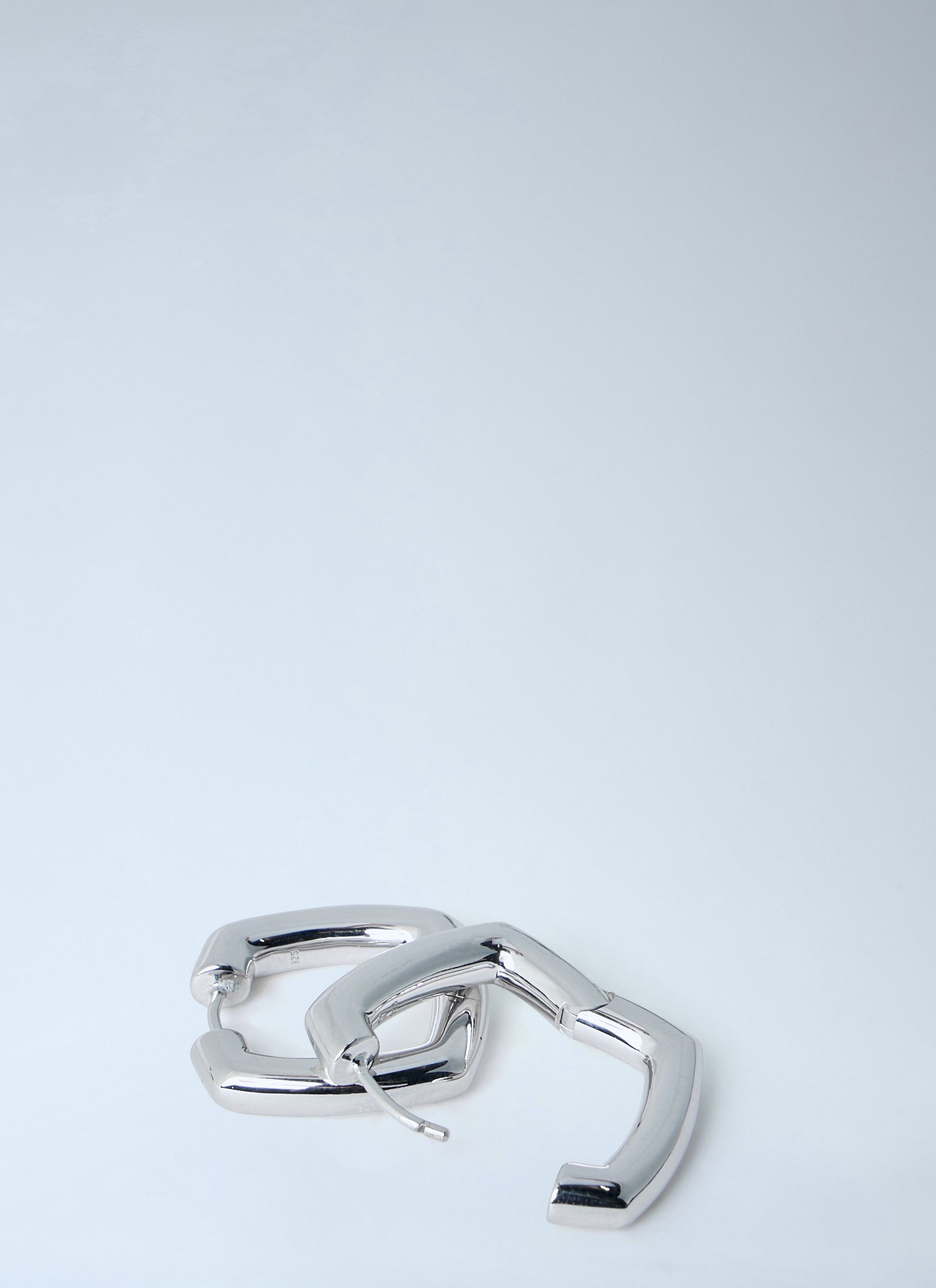 Tom Wood Medium Frame Hoop Earrings Size ONE SIZE - 2 Thumbnail