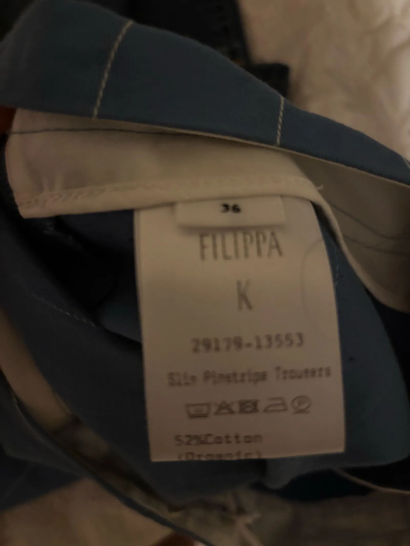 Filippa K Filippa K Slim Pinstripe Trousers Pants Size 26" / US 2 / IT 38 - 5 Thumbnail