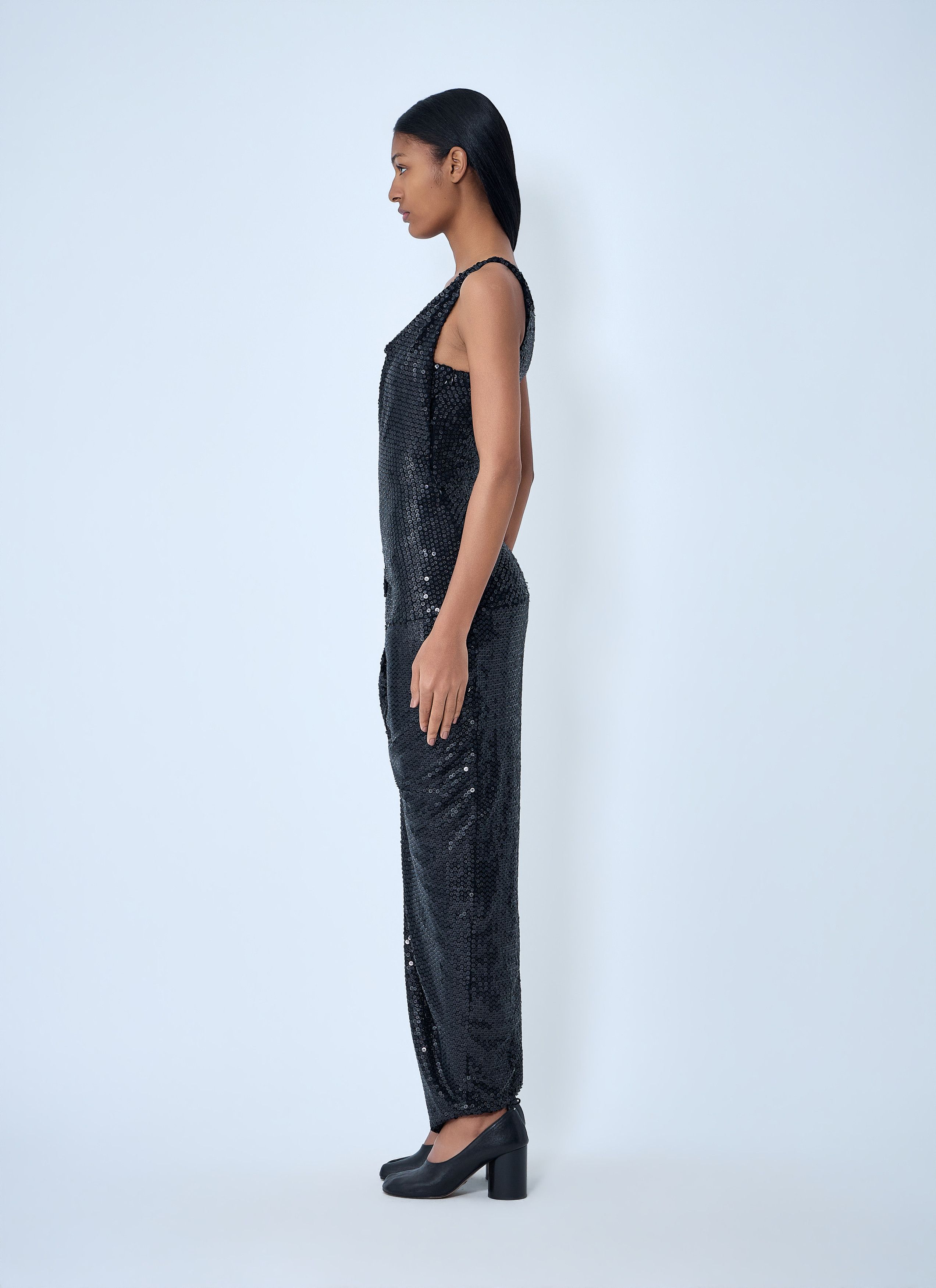 Vivienne Westwood Sequined Cowl Neck Gown Size S / US 4 / IT 40 - 3 Thumbnail