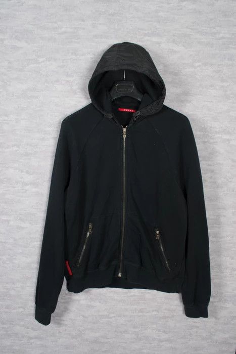 AW16 PRADA SPORT FULL-ZIP HOODIE - Jazzy Badger