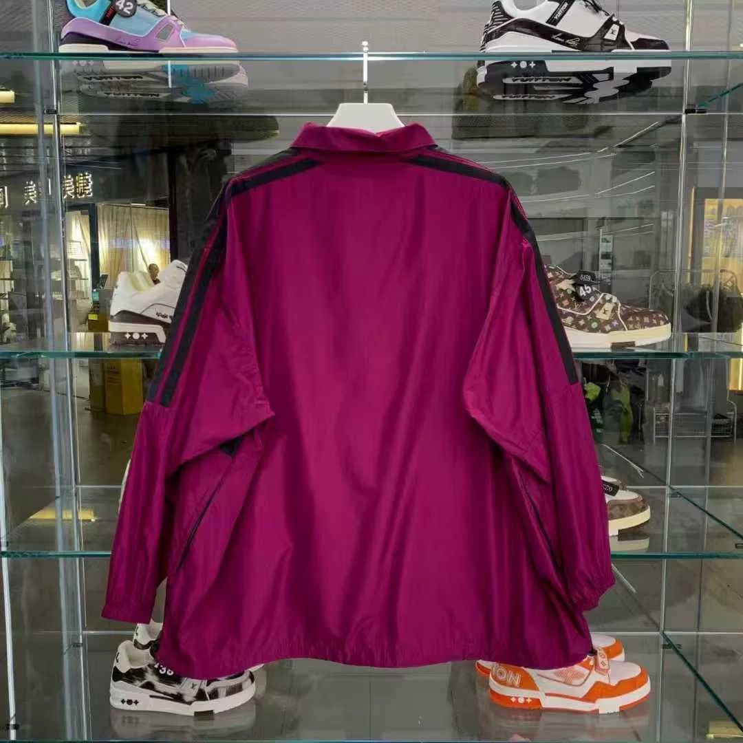 Balenciaga Balenciaga Letter Print Colorblock School Jacket Size US S / EU 44-46 / 1 - 2 Thumbnail