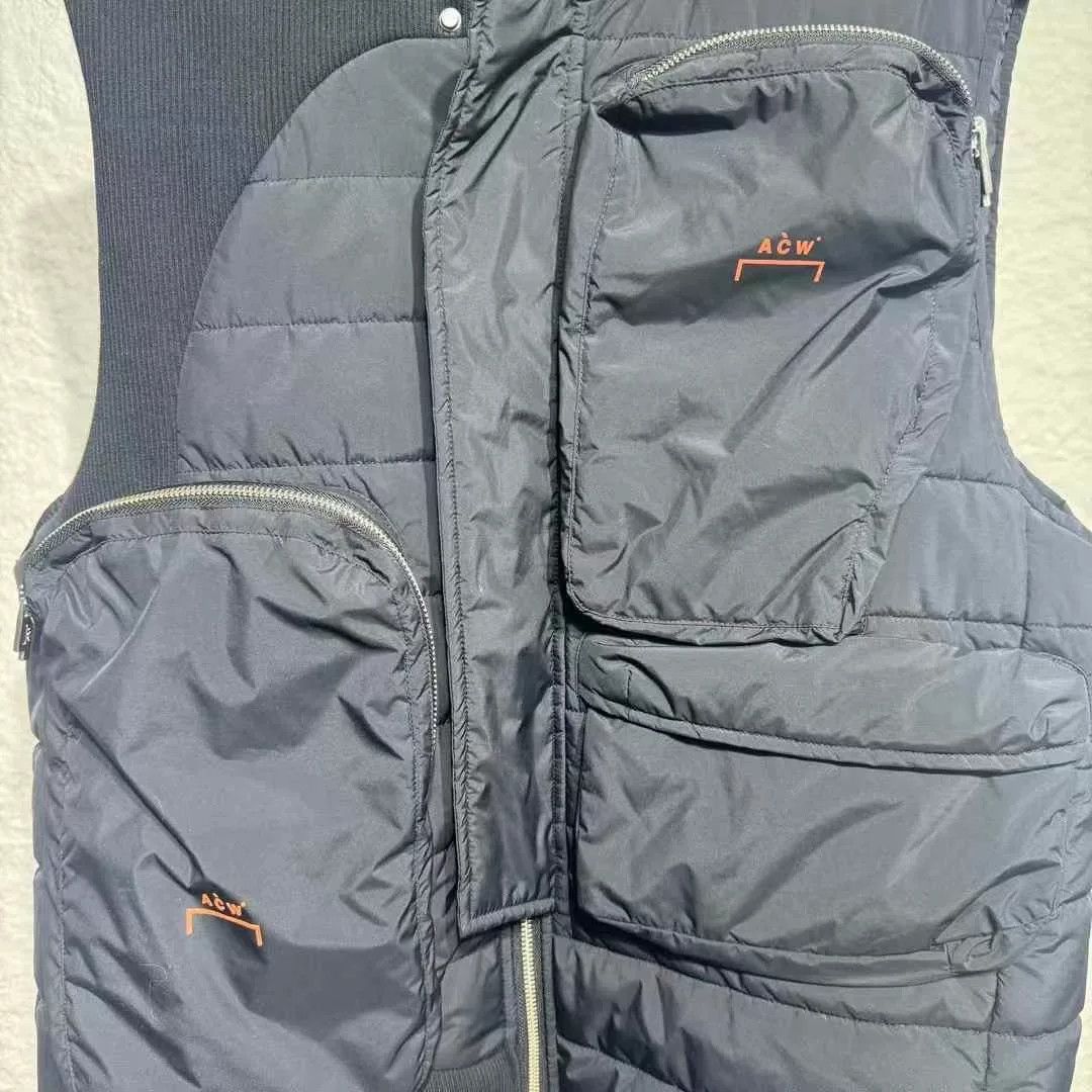 A-COLD-WALL* A-COLD-WALL* SS23 Logo Print Asymmetric Black Vest Size US XL / EU 56 / 4 - 2 Thumbnail