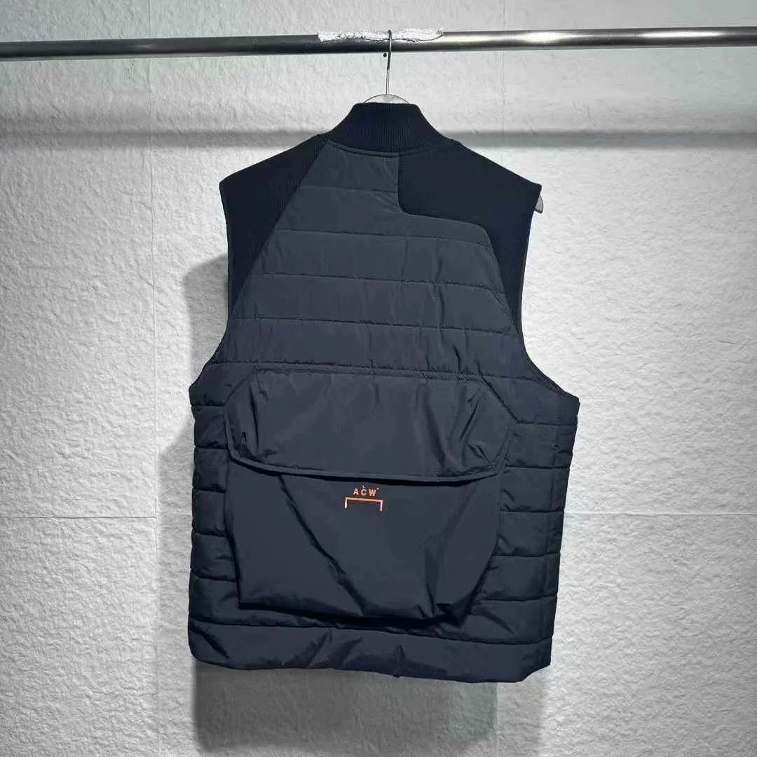 A-COLD-WALL* A-COLD-WALL* SS23 Logo Print Asymmetric Black Vest Size US XL / EU 56 / 4 - 3 Thumbnail