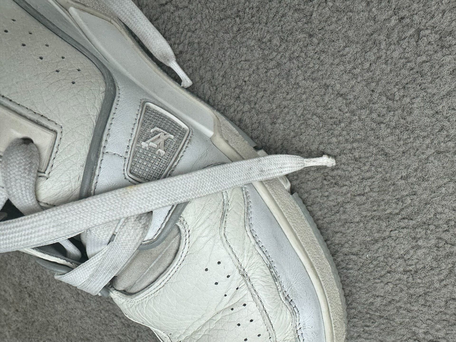 Louis Vuitton 9 White Cement Shoes