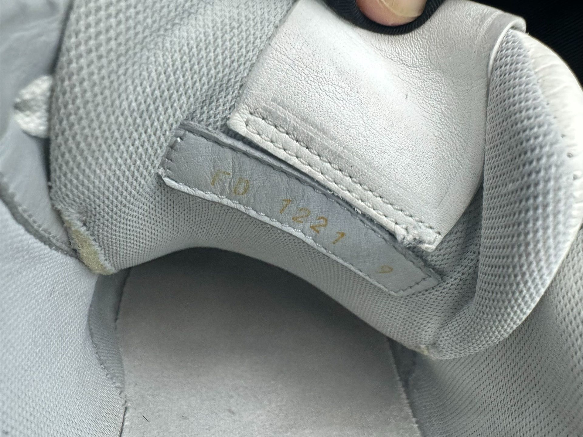 Louis Vuitton 9 White Cement Shoes