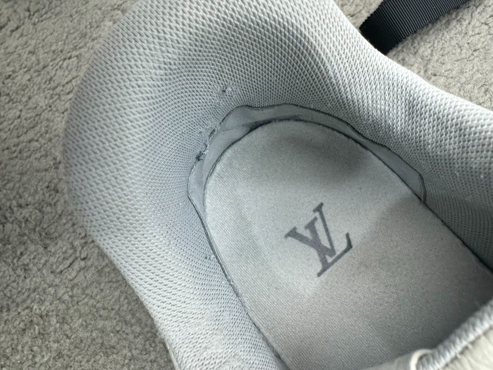 Louis Vuitton 9 White Cement Shoes