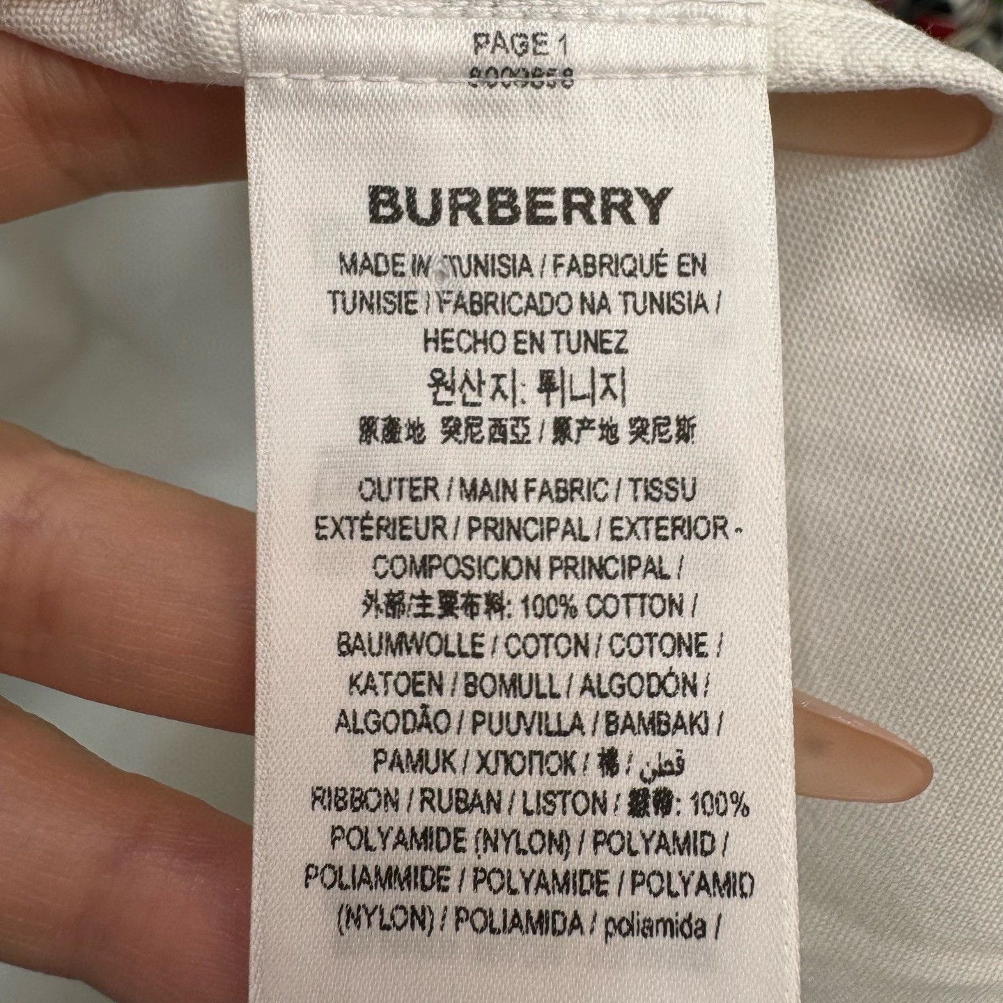 Burberry Burberry White Shirt XL Size US XL / EU 56 / 4 - 2 Thumbnail