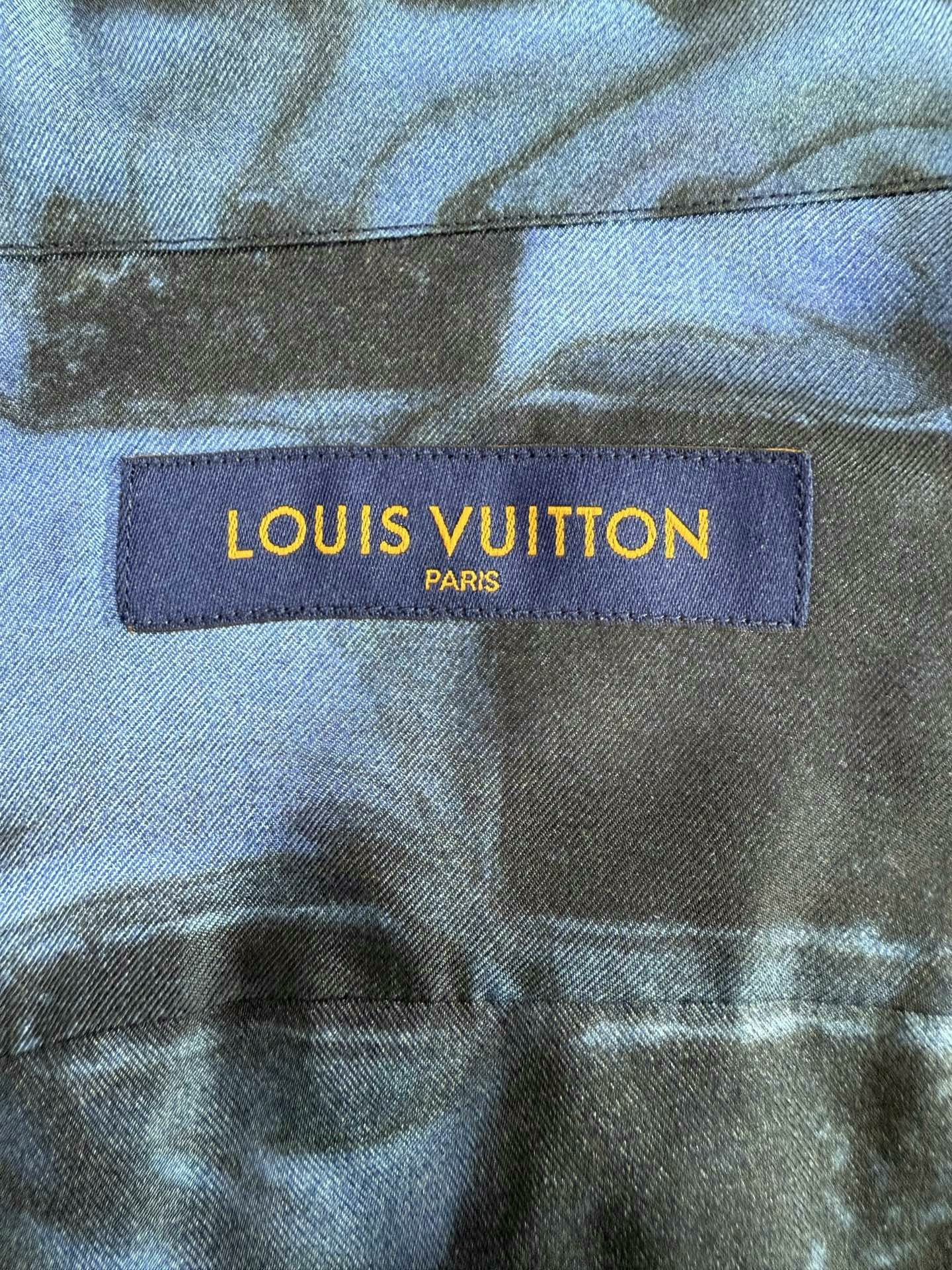 Louis Vuitton Louis Vuitton Silk Long-Sleeve Shirt XXL Size US XXL / EU 58 / 5 - 3 Thumbnail