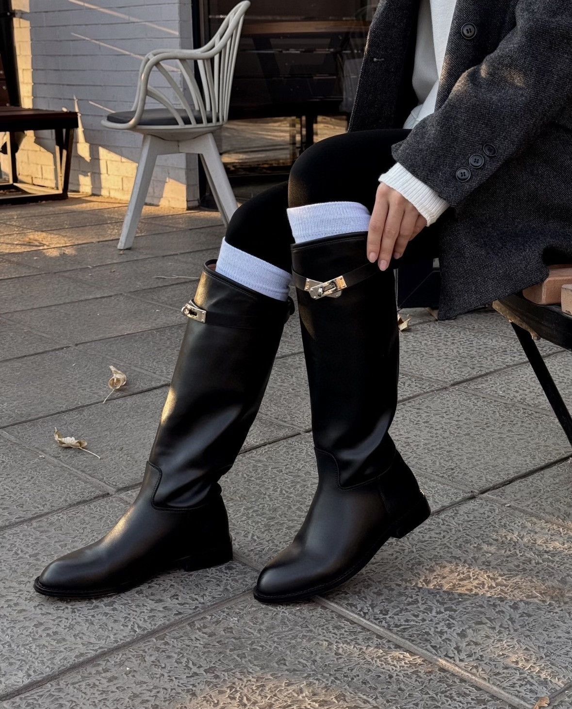 Hermes Hermes Jumping Kelly Knee-High Boots Size US 7 / IT 37 - 5 Thumbnail