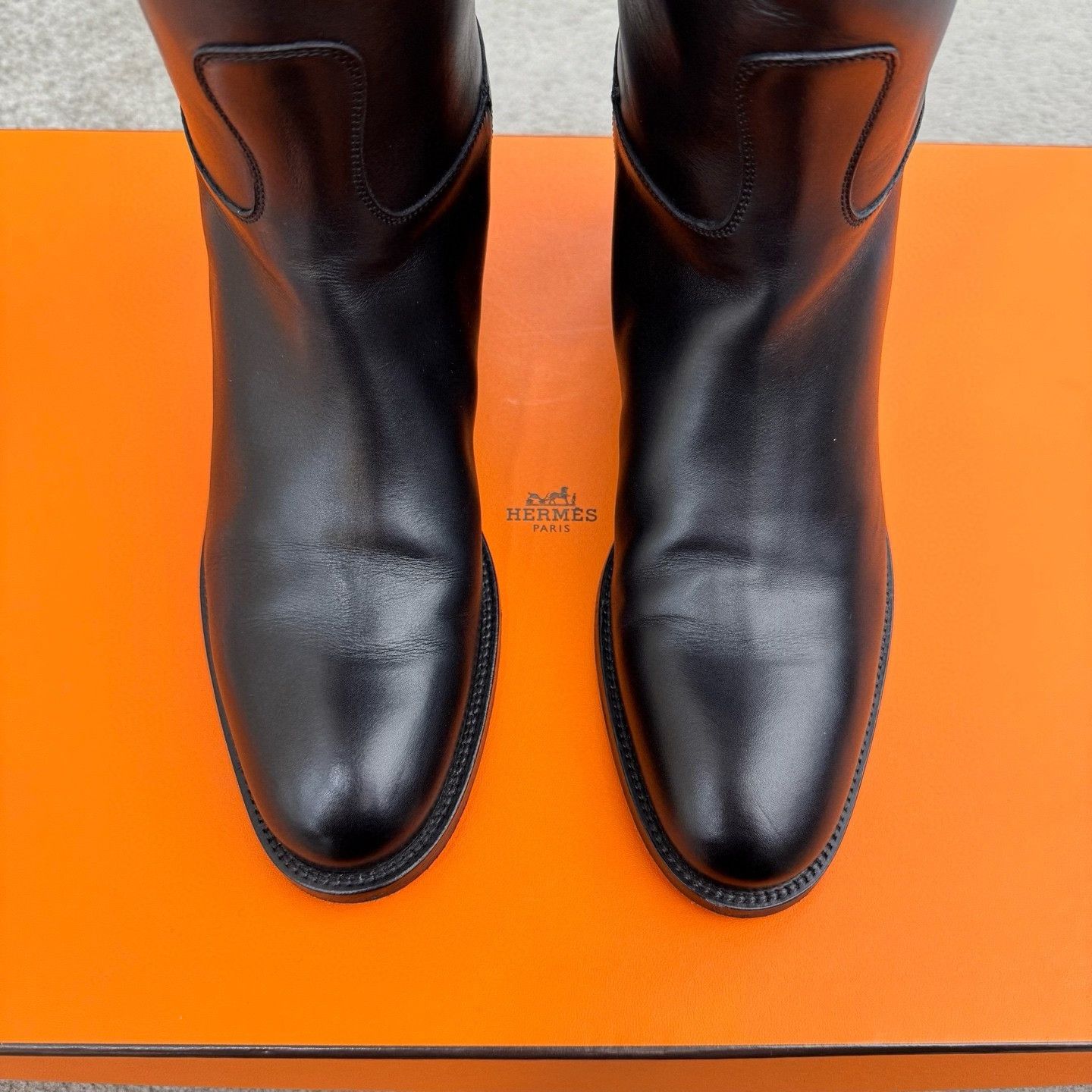 Hermes Hermes Jumping Kelly Knee-High Boots Size US 7 / IT 37 - 3 Thumbnail