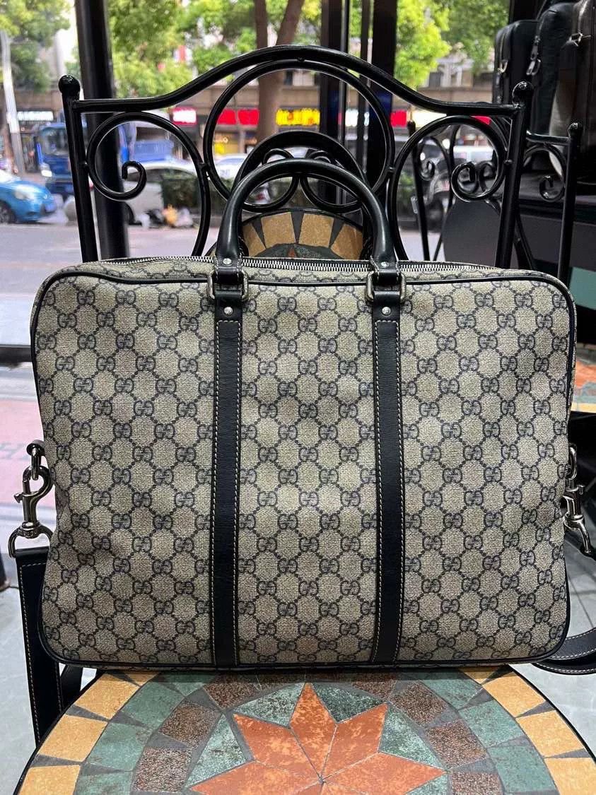 Gucci Gucci Classic GG Monogram Briefcase Crossbody Size ONE SIZE - 3 Thumbnail