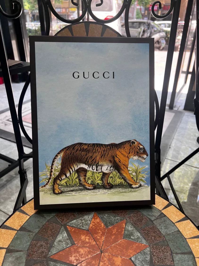 Gucci Gucci Love Collection Embroidered Clutch Size ONE SIZE - 4 Thumbnail