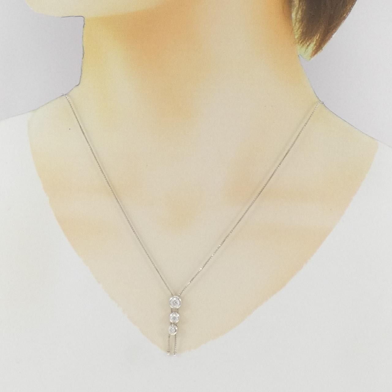 Other Tasaki Tasaki Au750 Diamond Necklace Precious Metal Necklace DUTY FREE for USA Size ONE SIZE - 7 Thumbnail