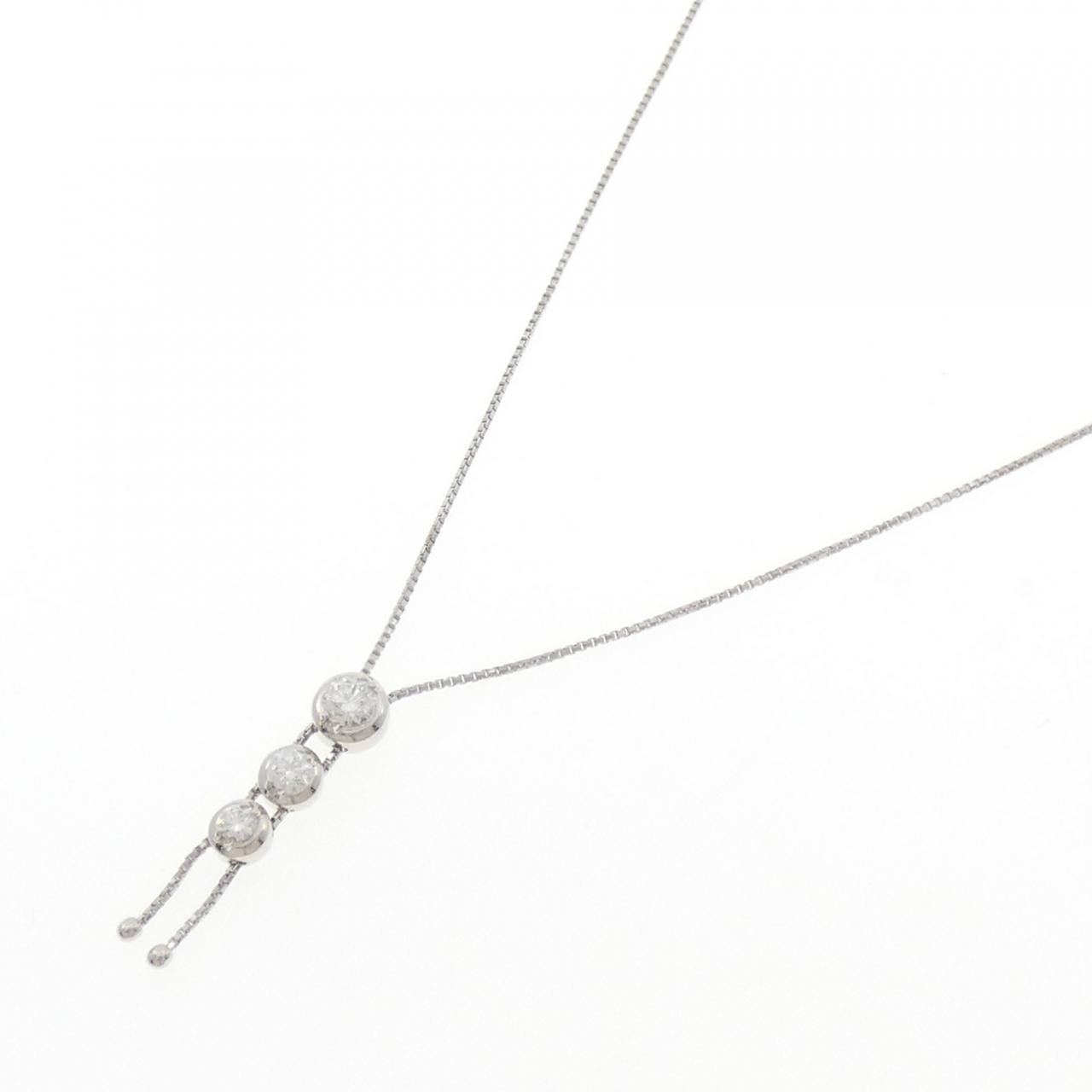 Other Tasaki Tasaki Au750 Diamond Necklace Precious Metal Necklace DUTY FREE for USA Size ONE SIZE - 2 Thumbnail