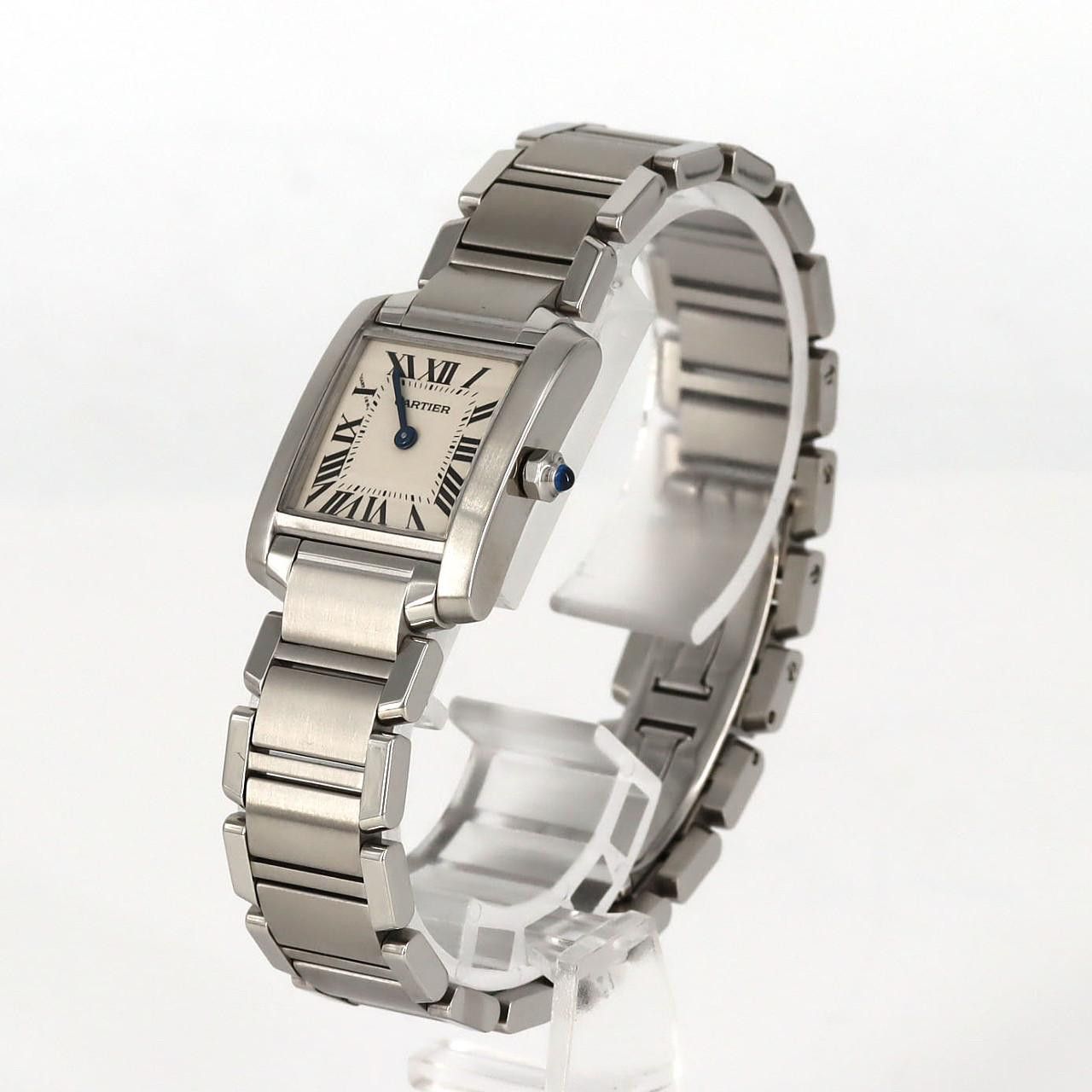 Cartier Cartier Cartier Tank Française Stainless Steel Metal Quartz W51008Q3 DUTY FREE for USA Size ONE SIZE - 2 Thumbnail