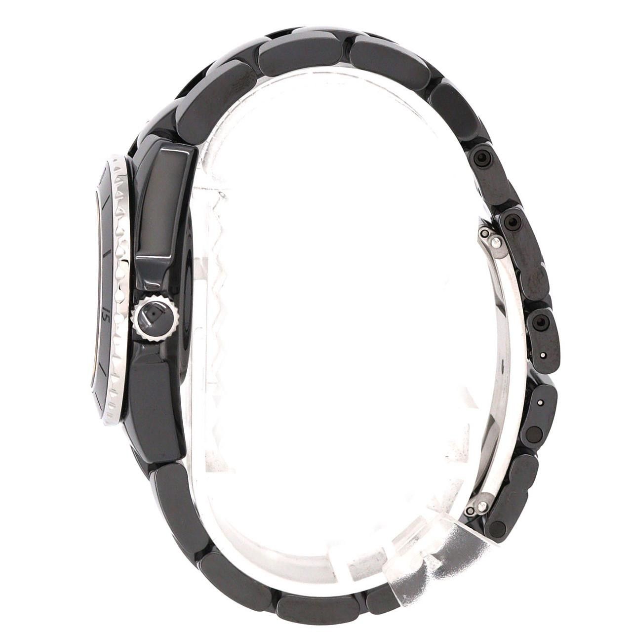 Chanel Chanel Chanel J12 Phantom Ceramic Quartz Glass / Ceramic Quartz H6346 DUTY FREE for USA Size ONE SIZE - 3 Thumbnail